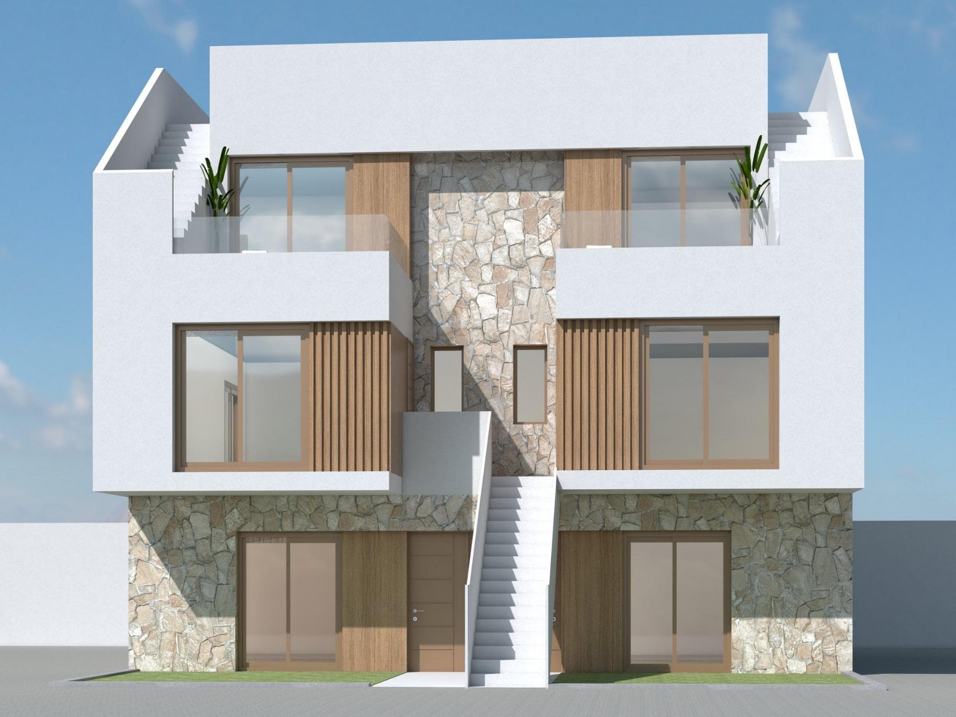 Apartamento de 2 dormitorios en Costa Blanca South - Inland