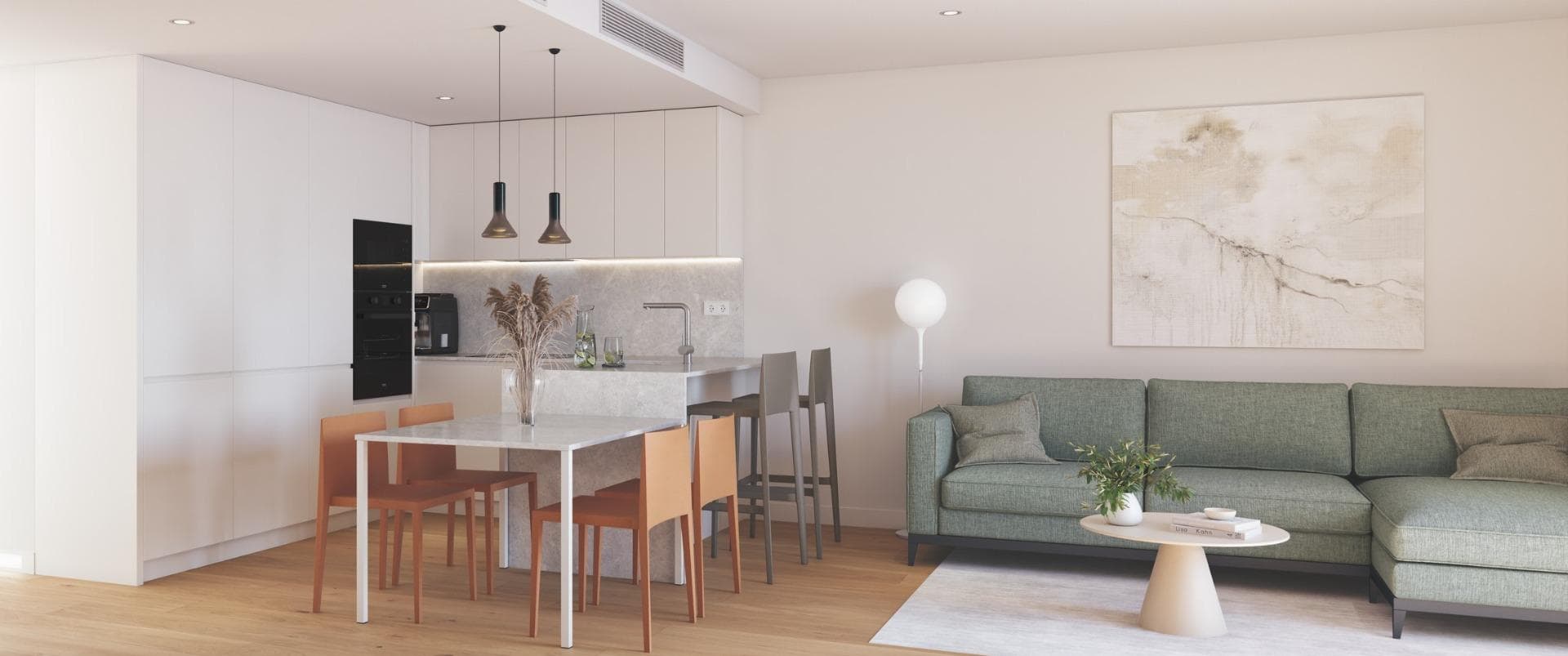Toppleilighet med 2 soverom og 2 bad i Lo Pagan – bilde 6