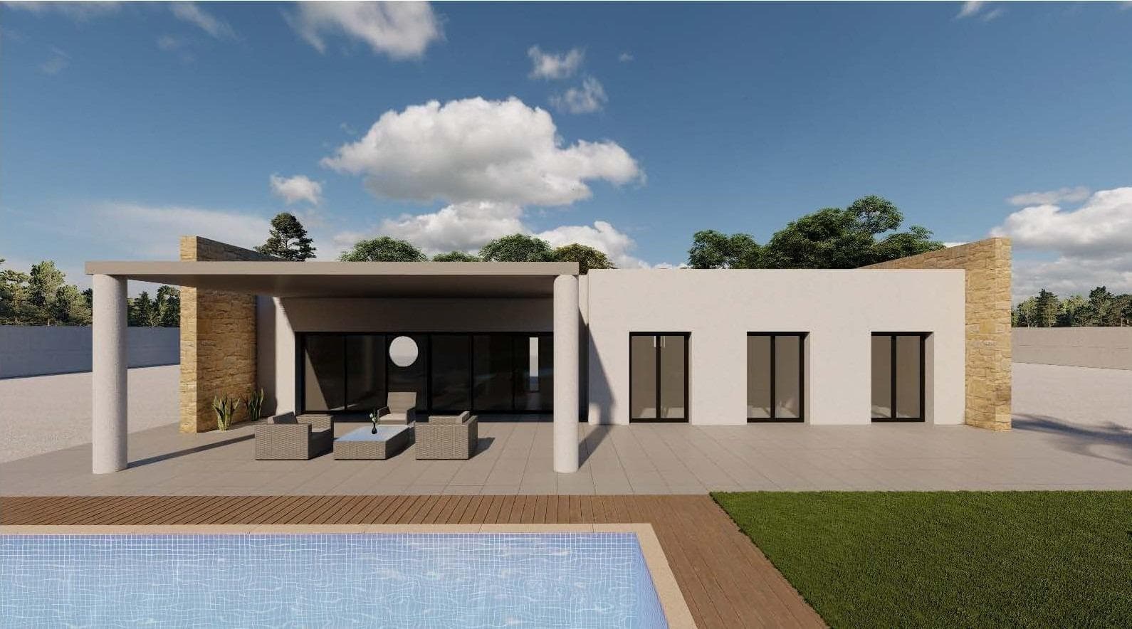 Moderne villa med 3 soverom og basseng i Pinoso – bilde 2