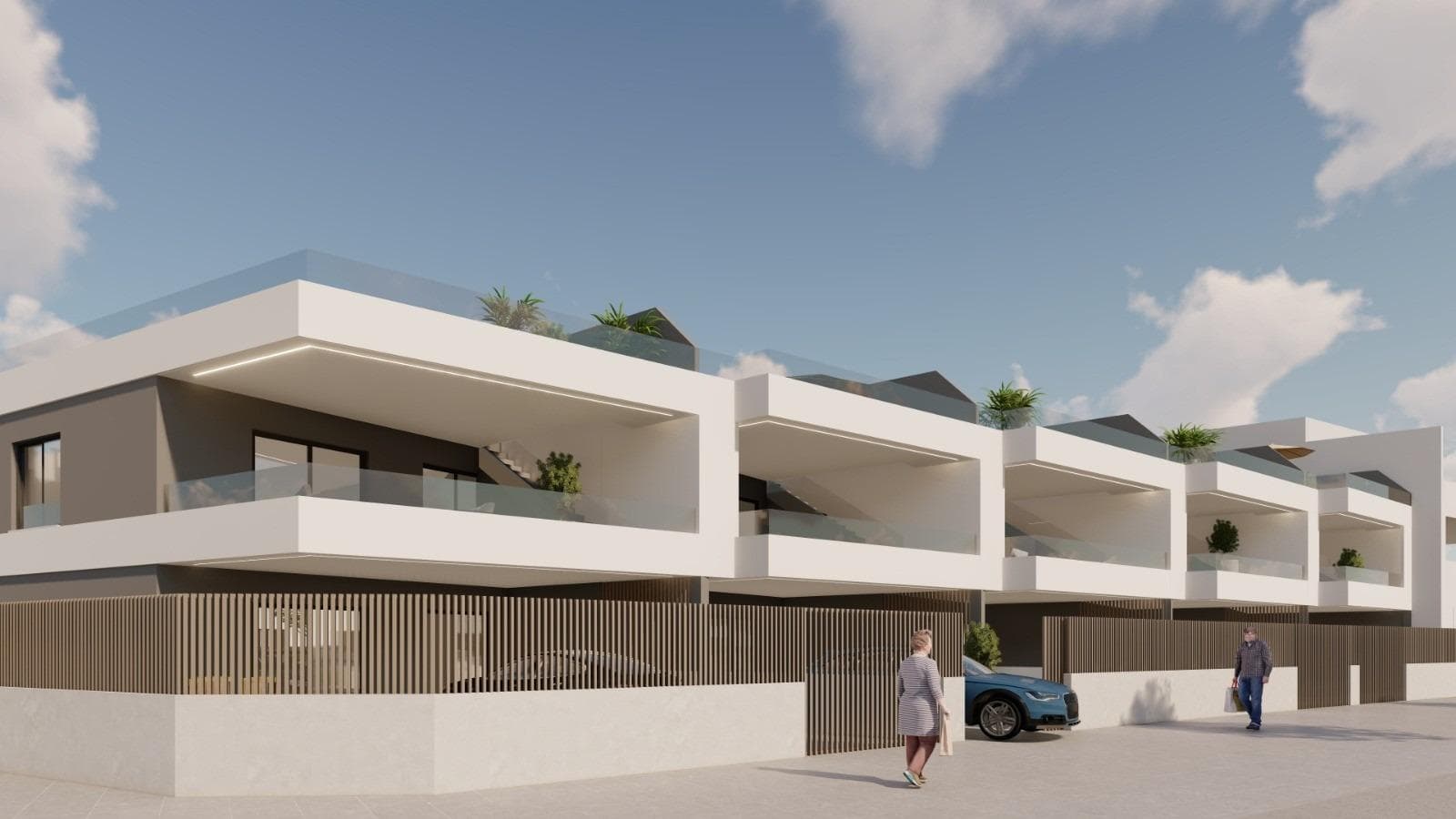 Bungalow de 2 dormitorios en Pilar de la Horadada