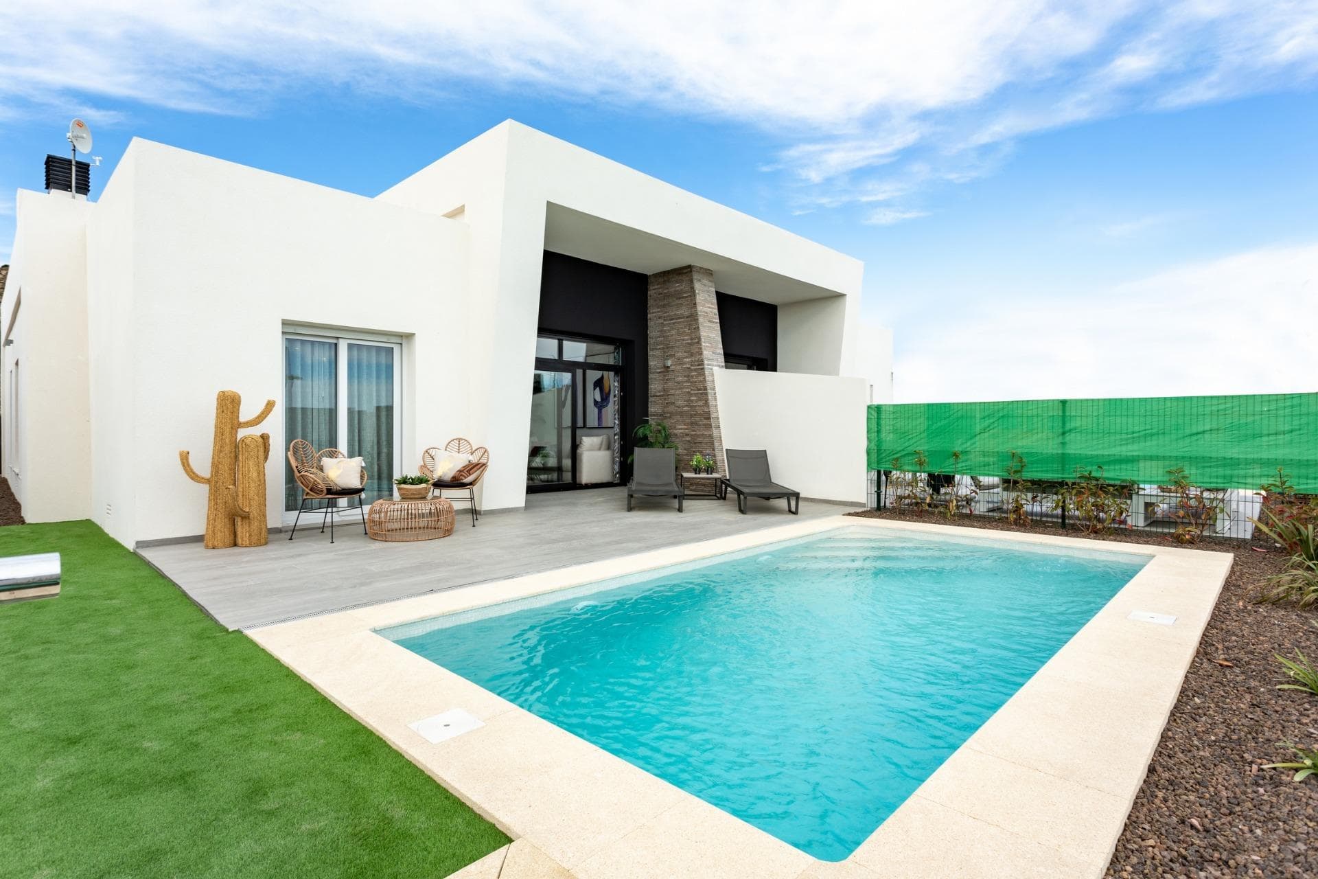 Chalet pareado de 3 dormitorios en Algorfa