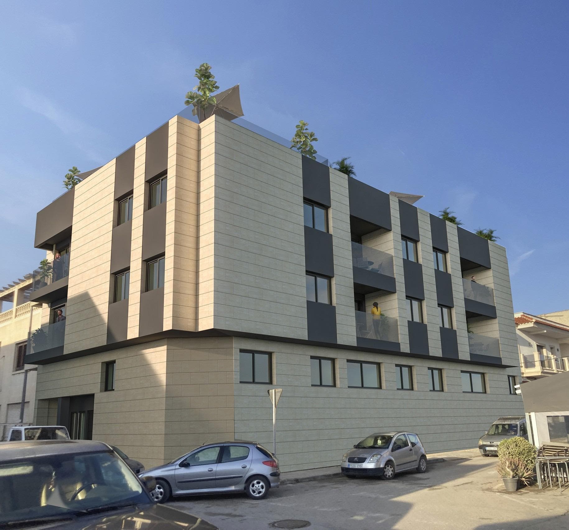 Apartamento de 1 dormitorios en Catral