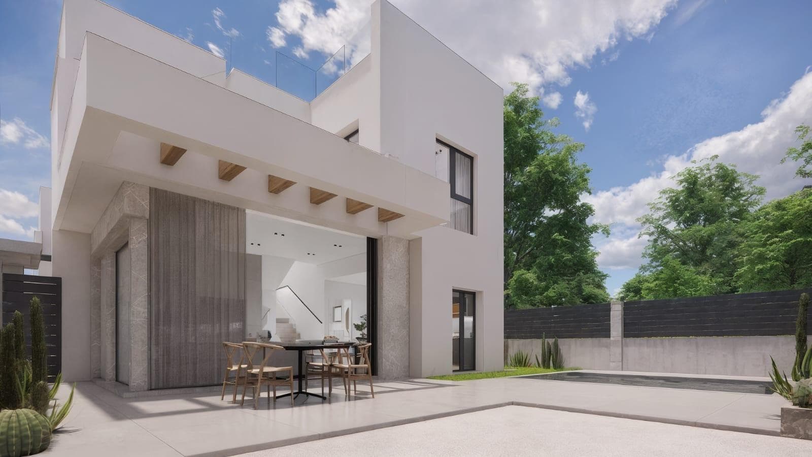 Villa de 4 dormitorios en Los Montesinos