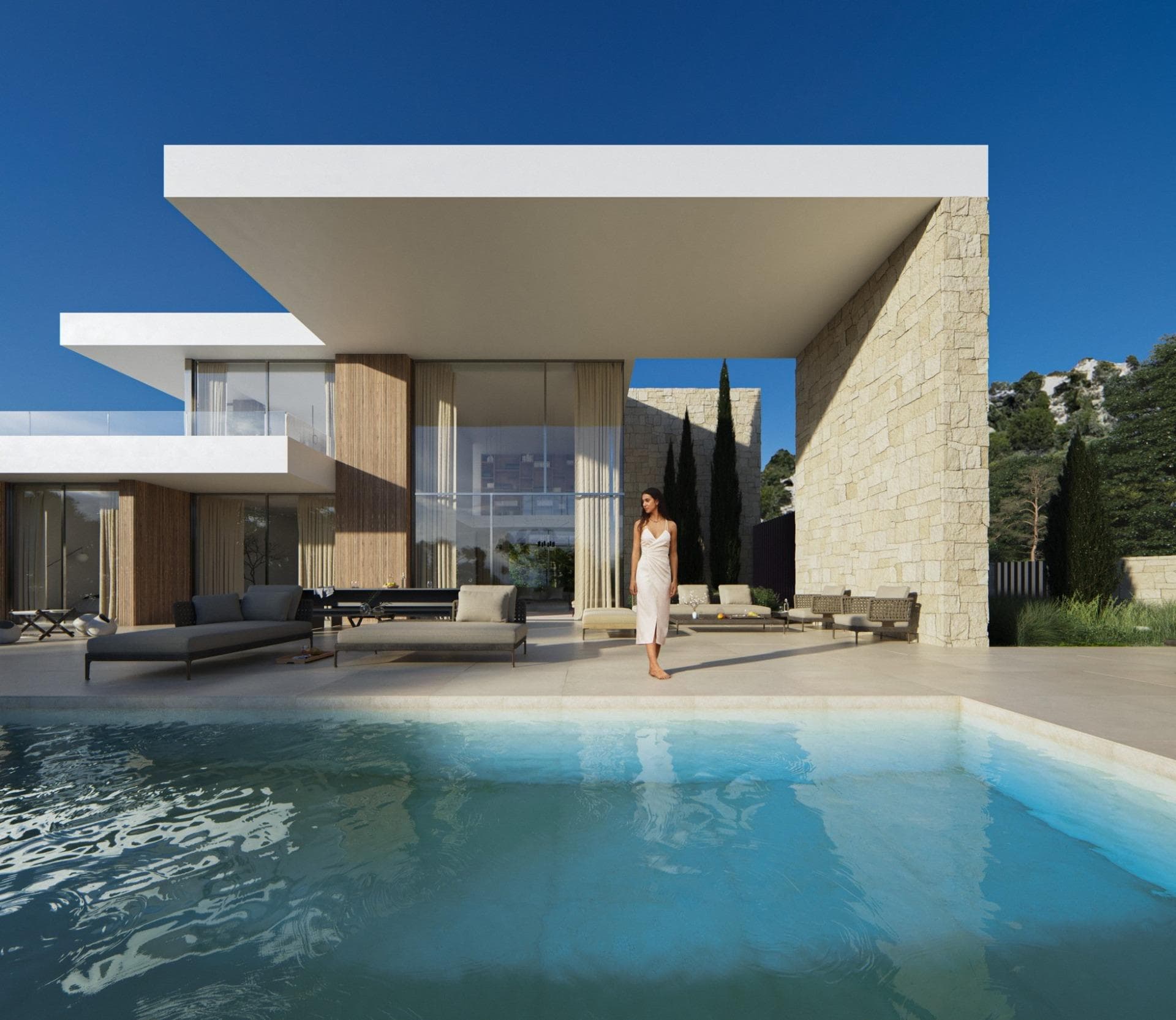 Moderne villa med 4 soverom og 4 bad i Moraira – bilde 5