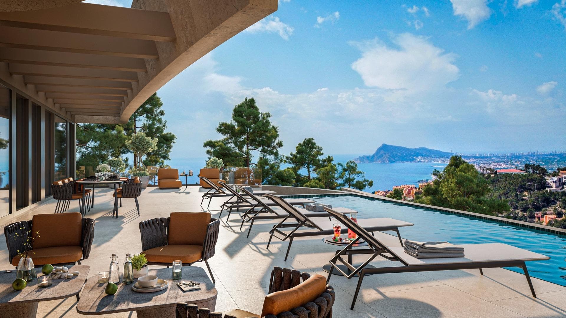 Villa de 4 dormitorios en Altea