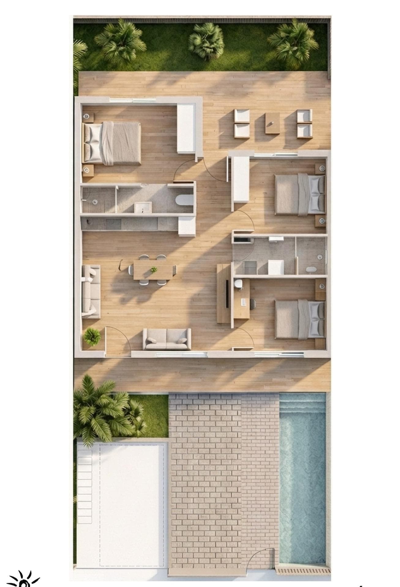 Bungalow med 3 soverom og 2 bad i Pilar de La Horadada – bilde 5