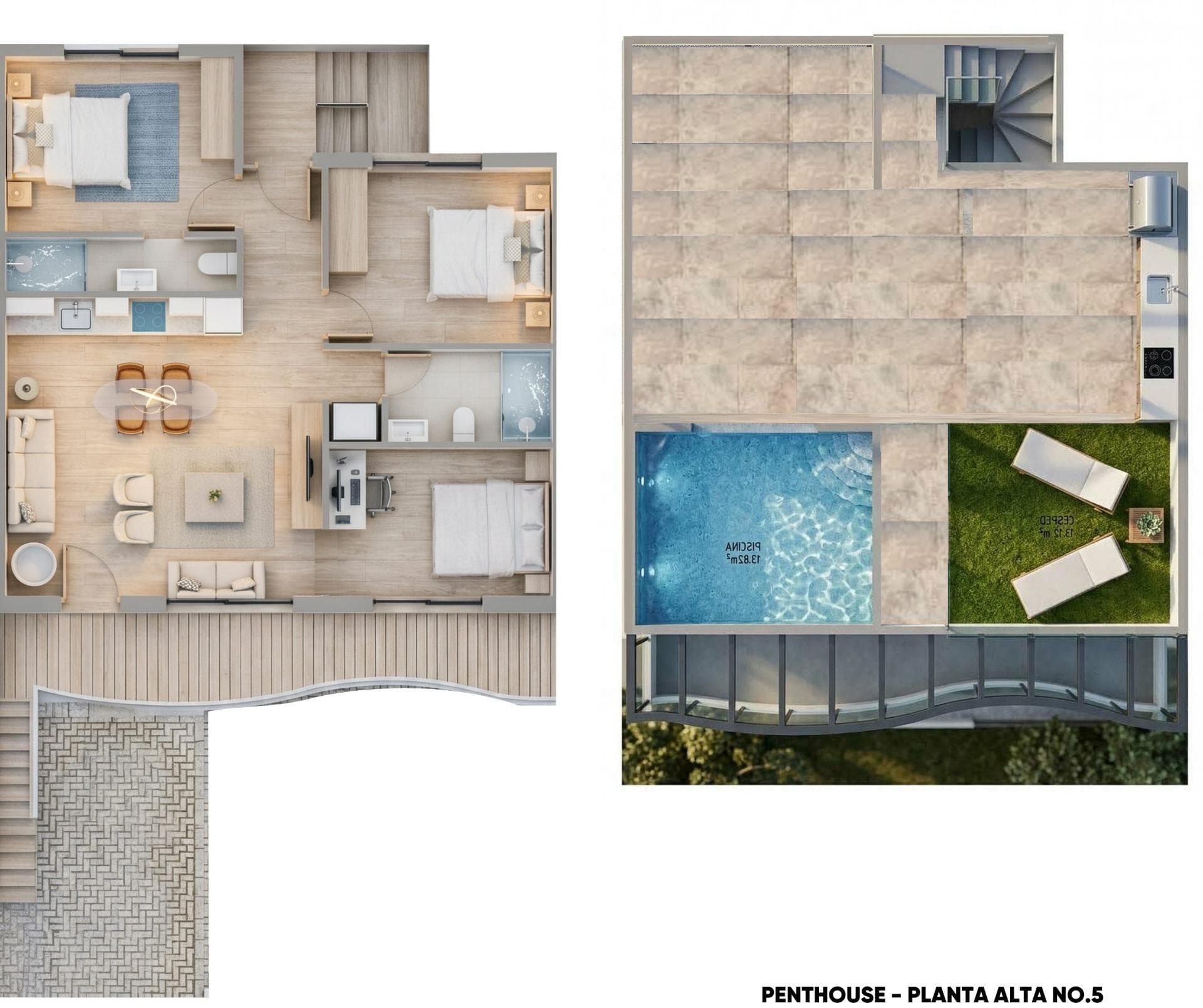 Bungalow med 3 soverom og 2 bad i Pilar de La Horadada – bilde 5