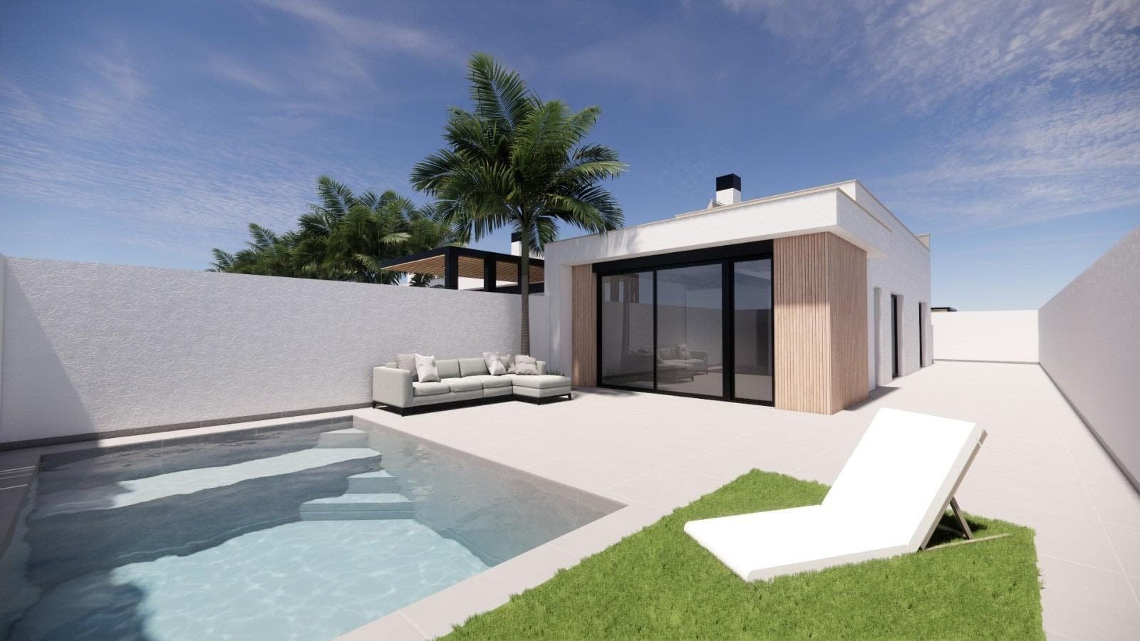 Villa de 2 dormitorios en Los Alcázares