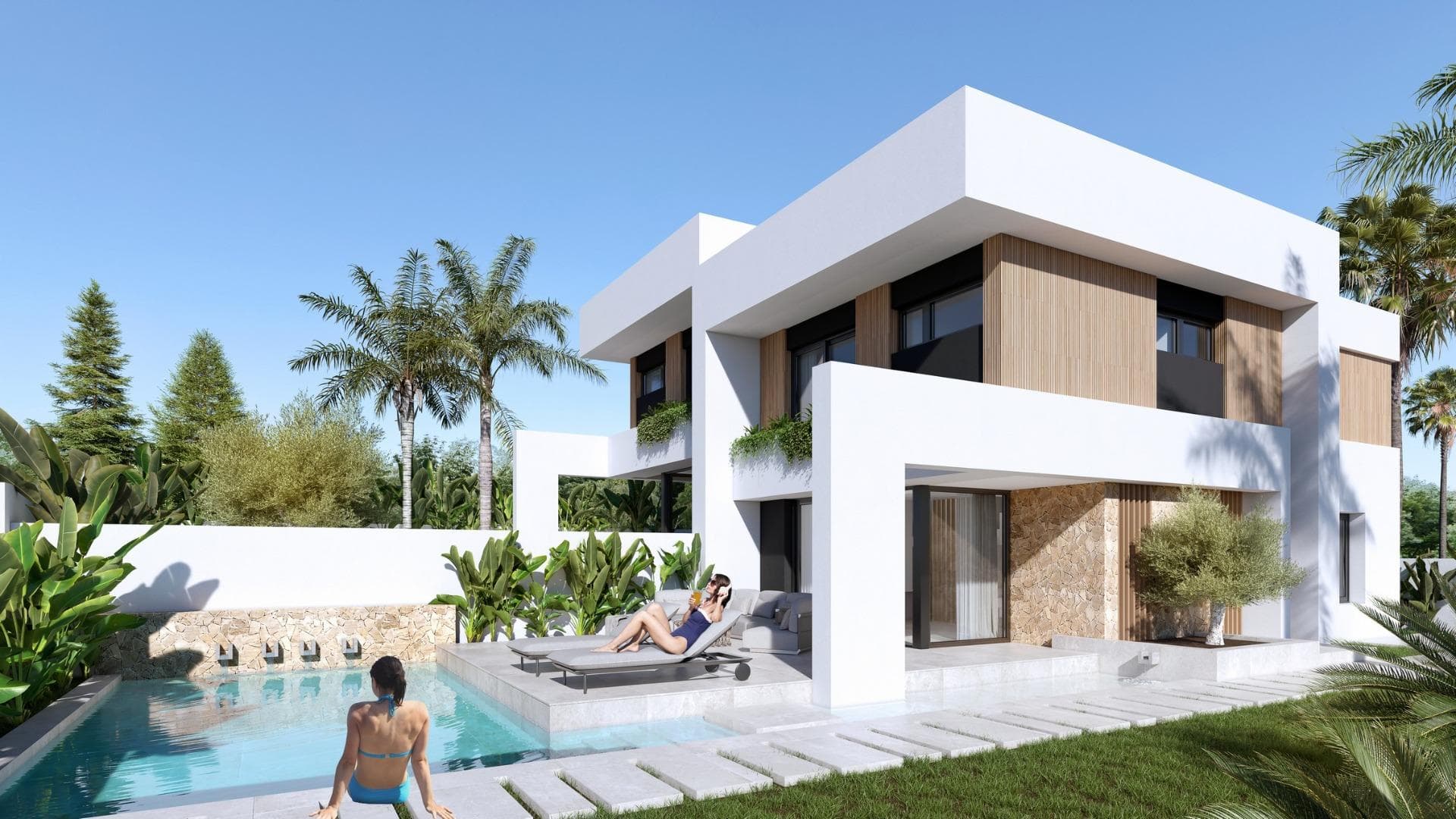 Chalet pareado de 3 dormitorios en Orihuela Costa
