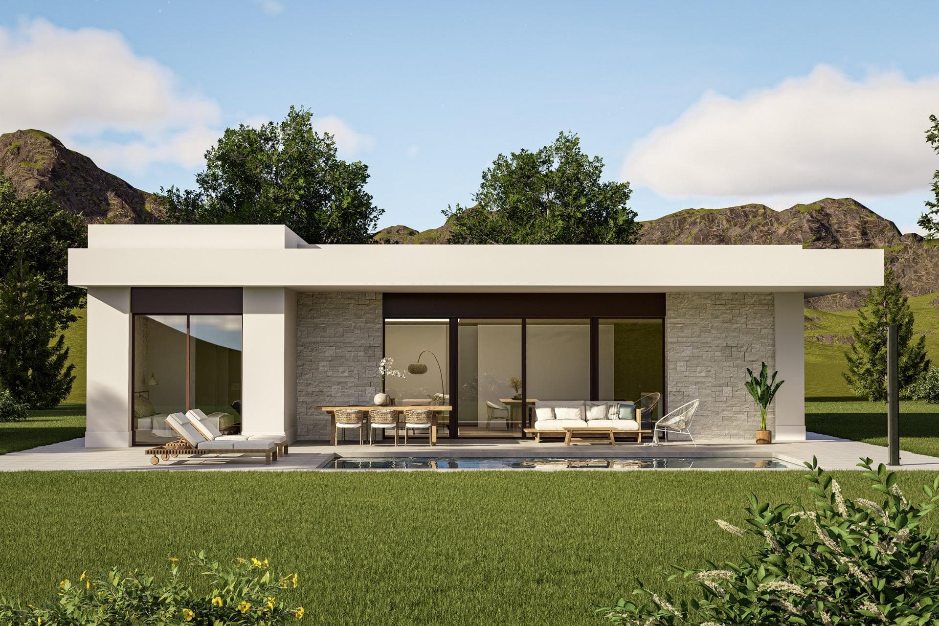 Villa de 3 dormitorios en Pinoso