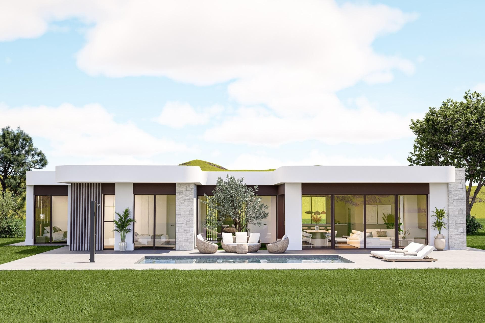 Villa de 3 dormitorios en Pinoso