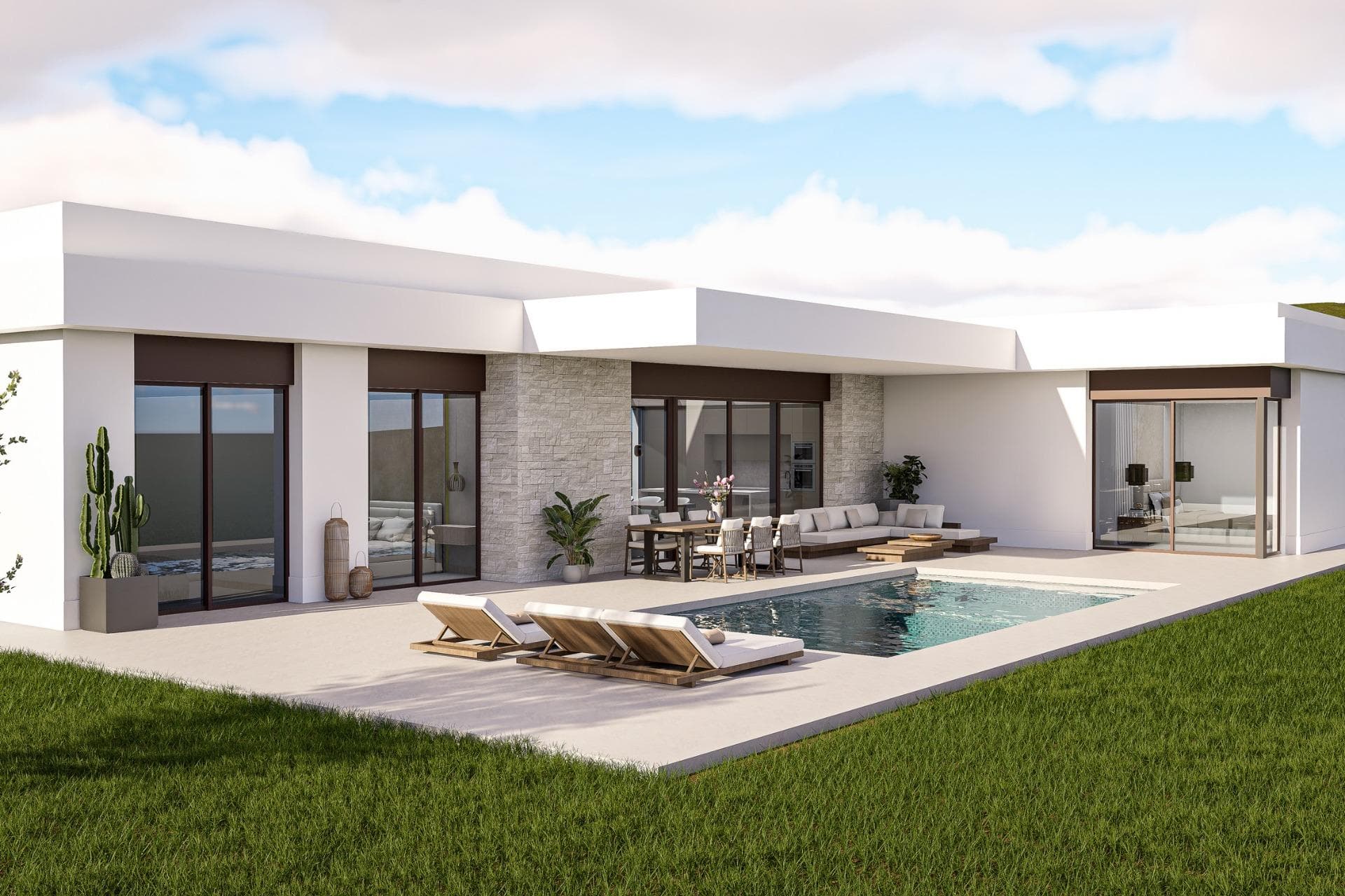 Villa de 3 dormitorios en Pinoso