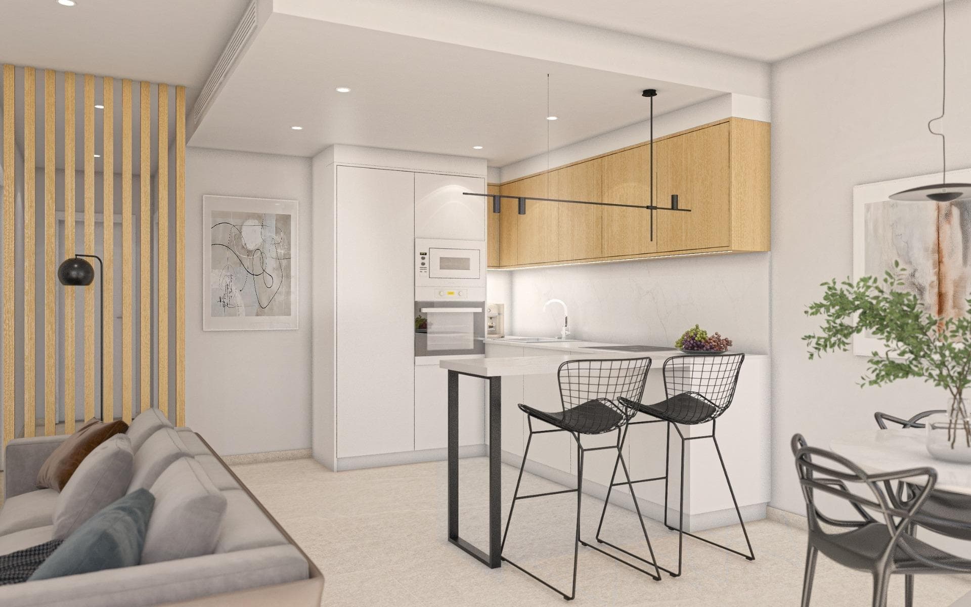 Bungalow med 2 soverom og 2 bad – bilde 7