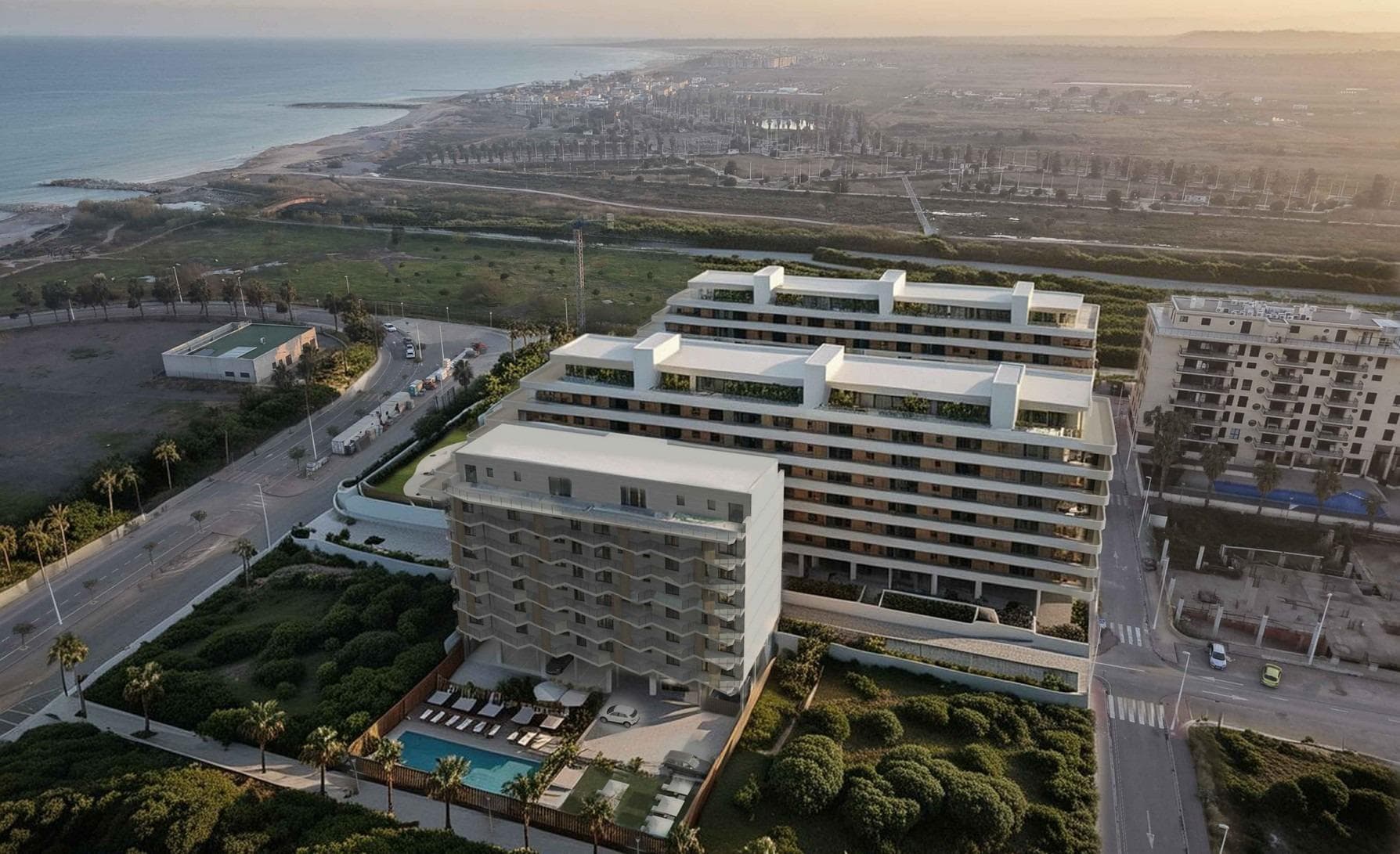 Ático de 3 dormitorios en Costa del Azahar