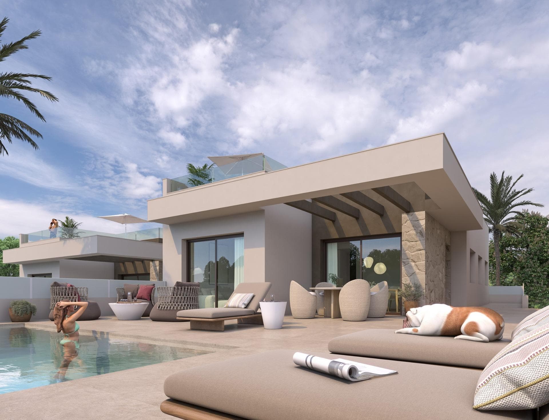 Villa de 3 dormitorios en Ciudad Quesada