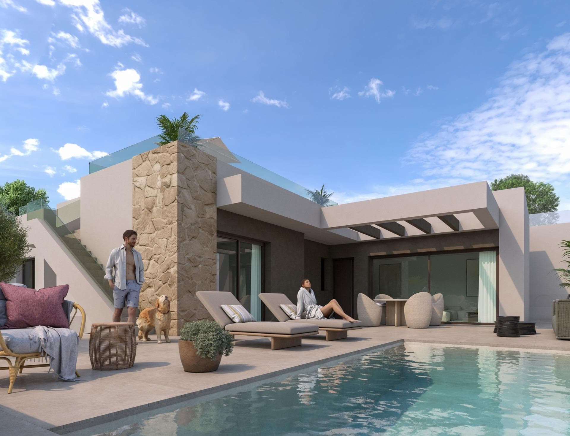 Villa de 3 dormitorios en Ciudad Quesada