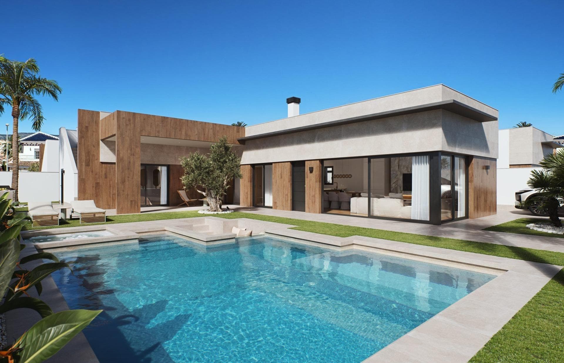 Villa de 3 dormitorios en Costa Calida - Inland