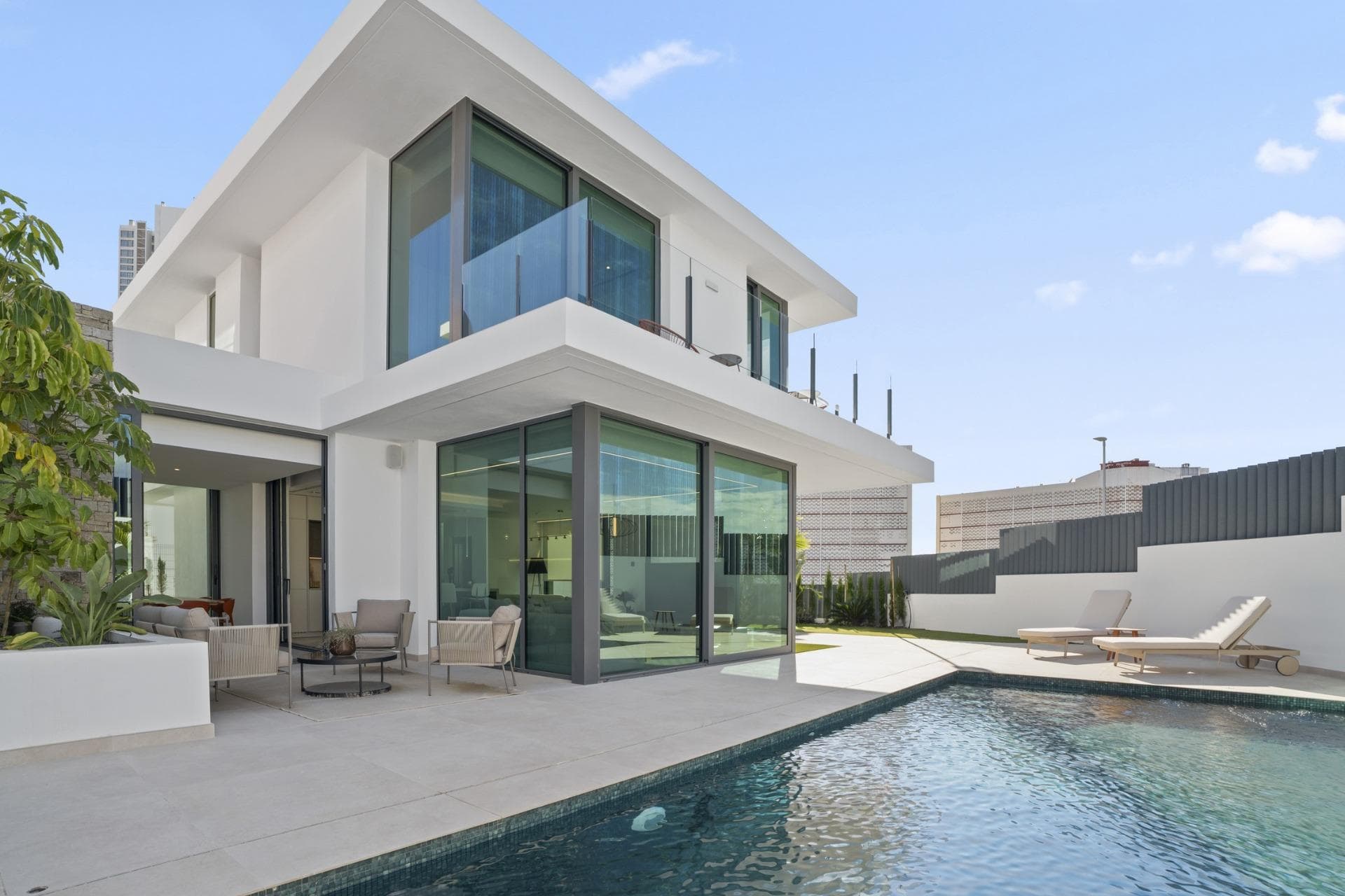 Villa de 4 dormitorios en Benidorm
