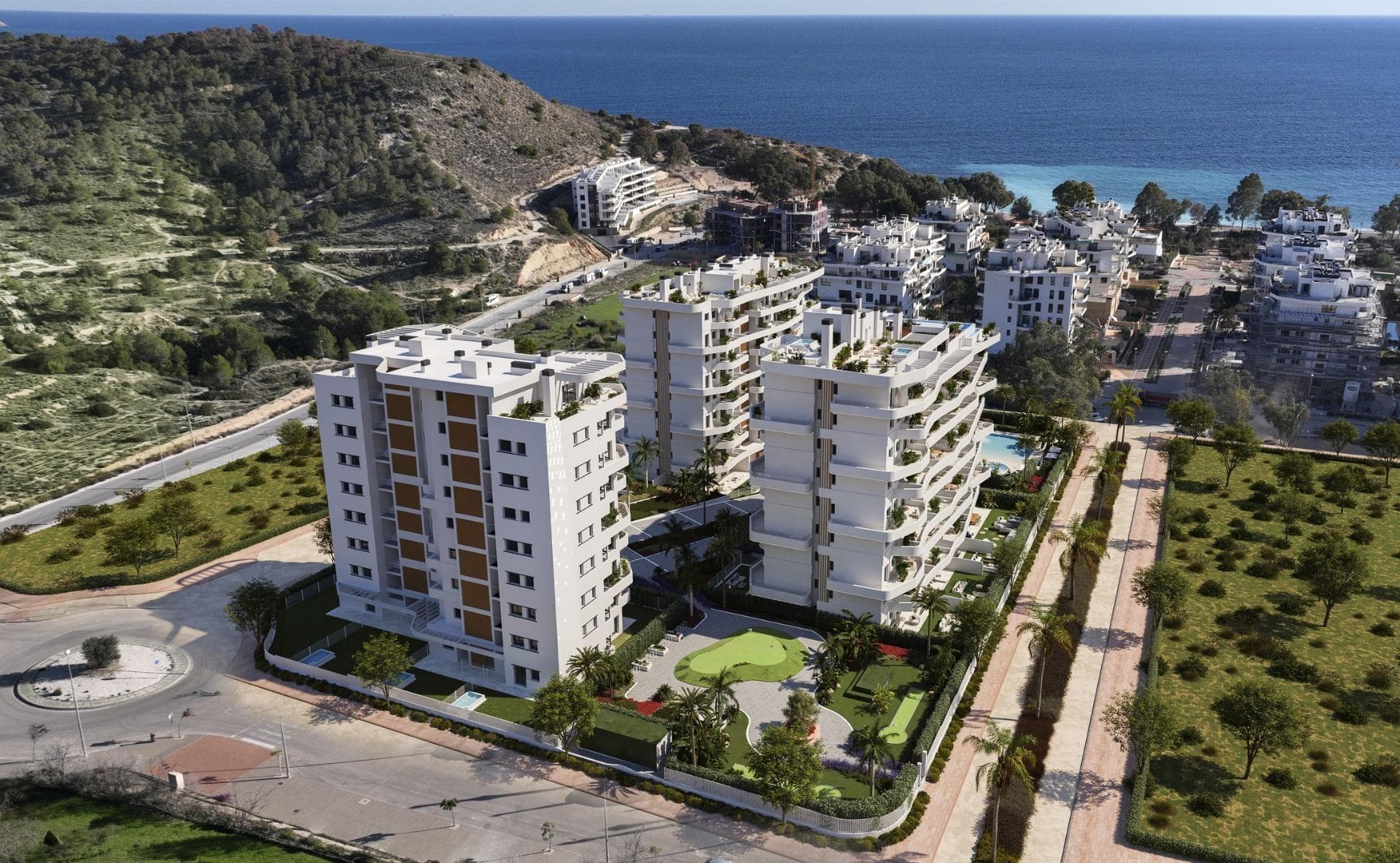 Apartamento de 2 dormitorios en Villajoyosa
