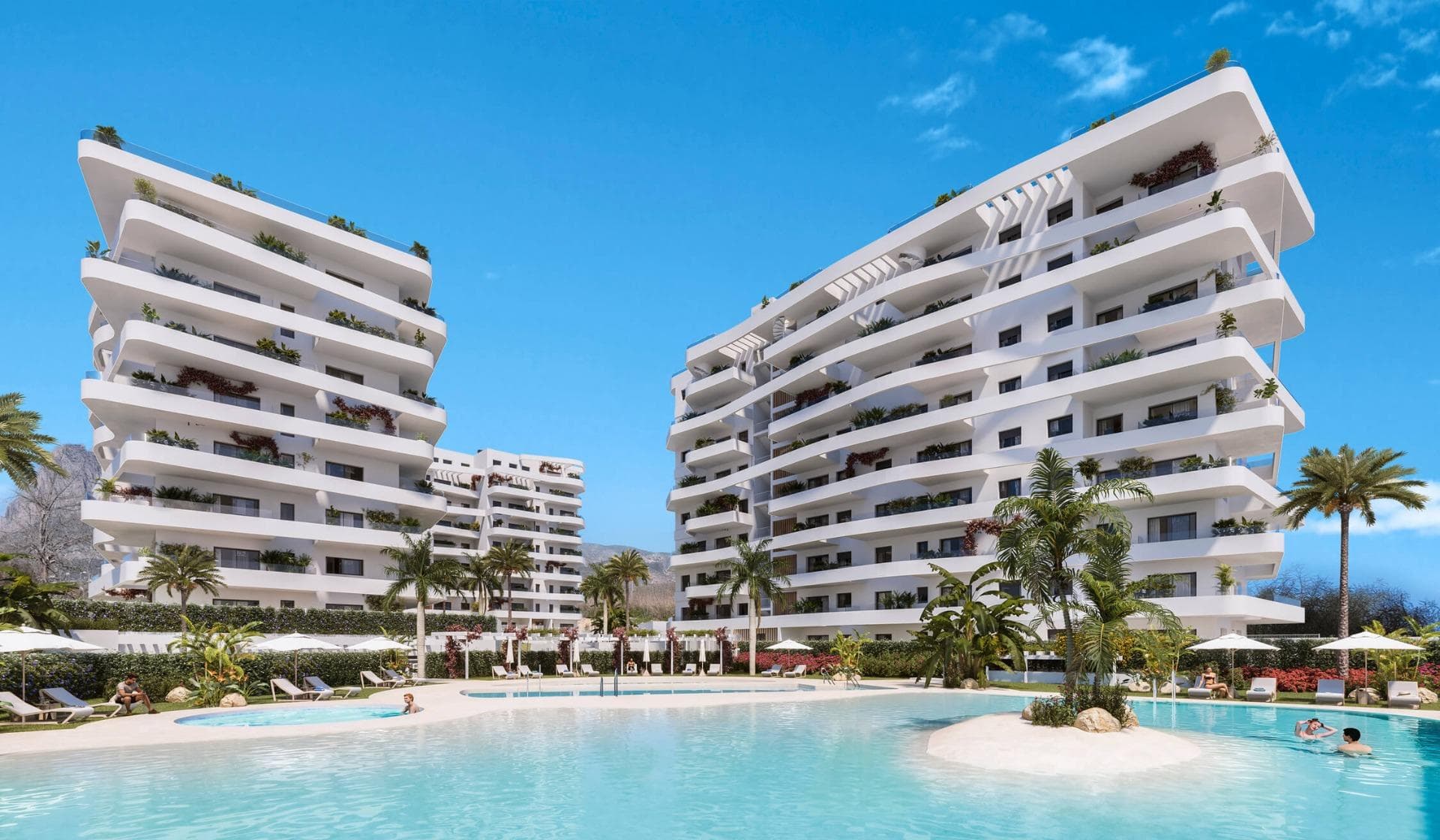Apartamento de 3 dormitorios en Villajoyosa