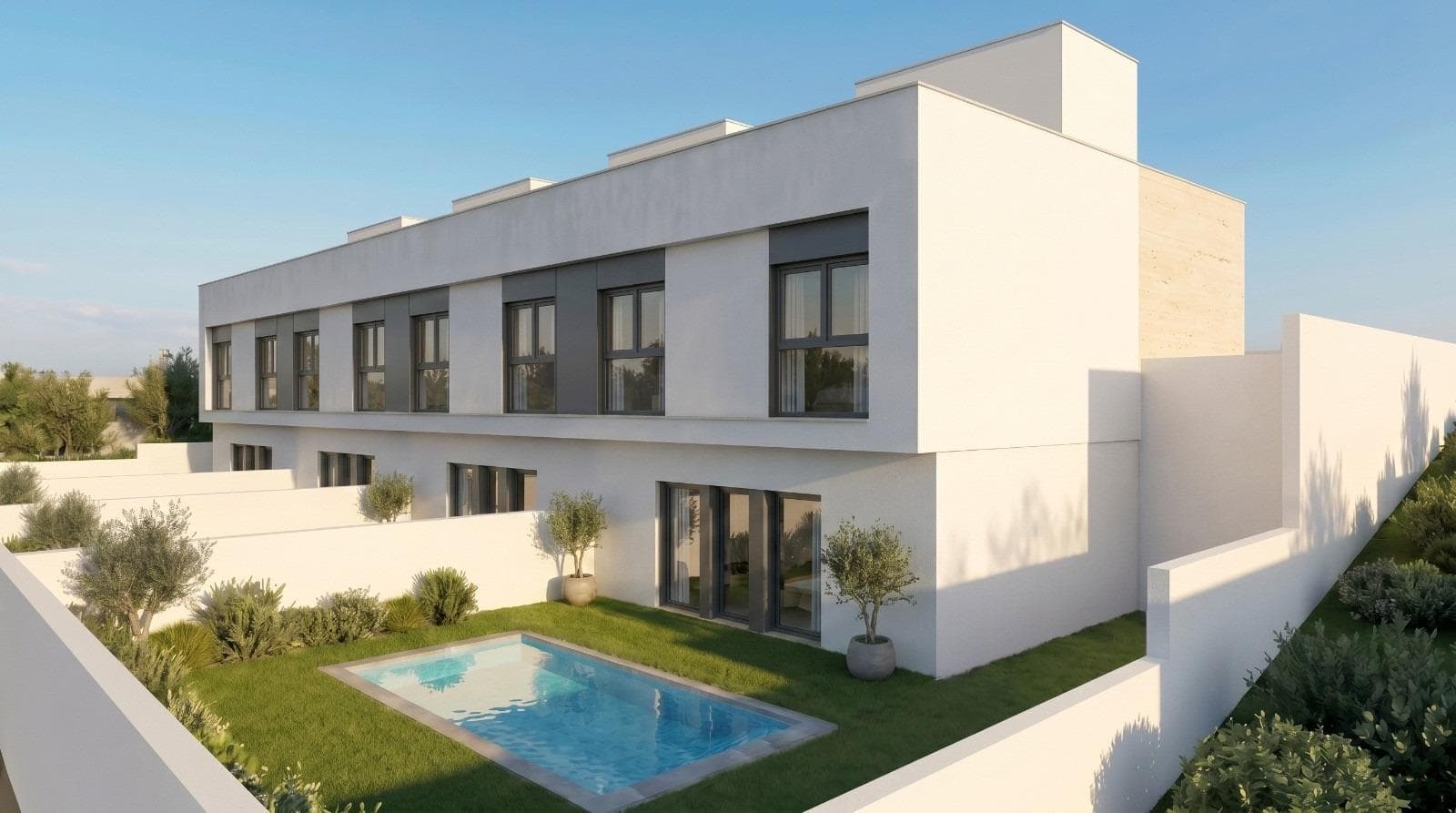 Chalet pareado de 3 dormitorios en Mazarrón
