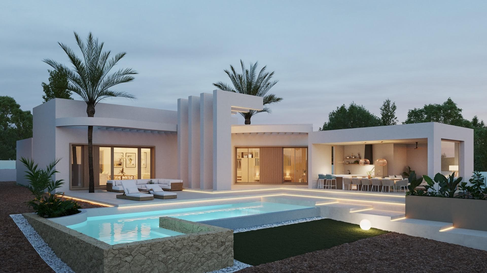 Villa de 4 dormitorios en Costa Blanca South - Inland