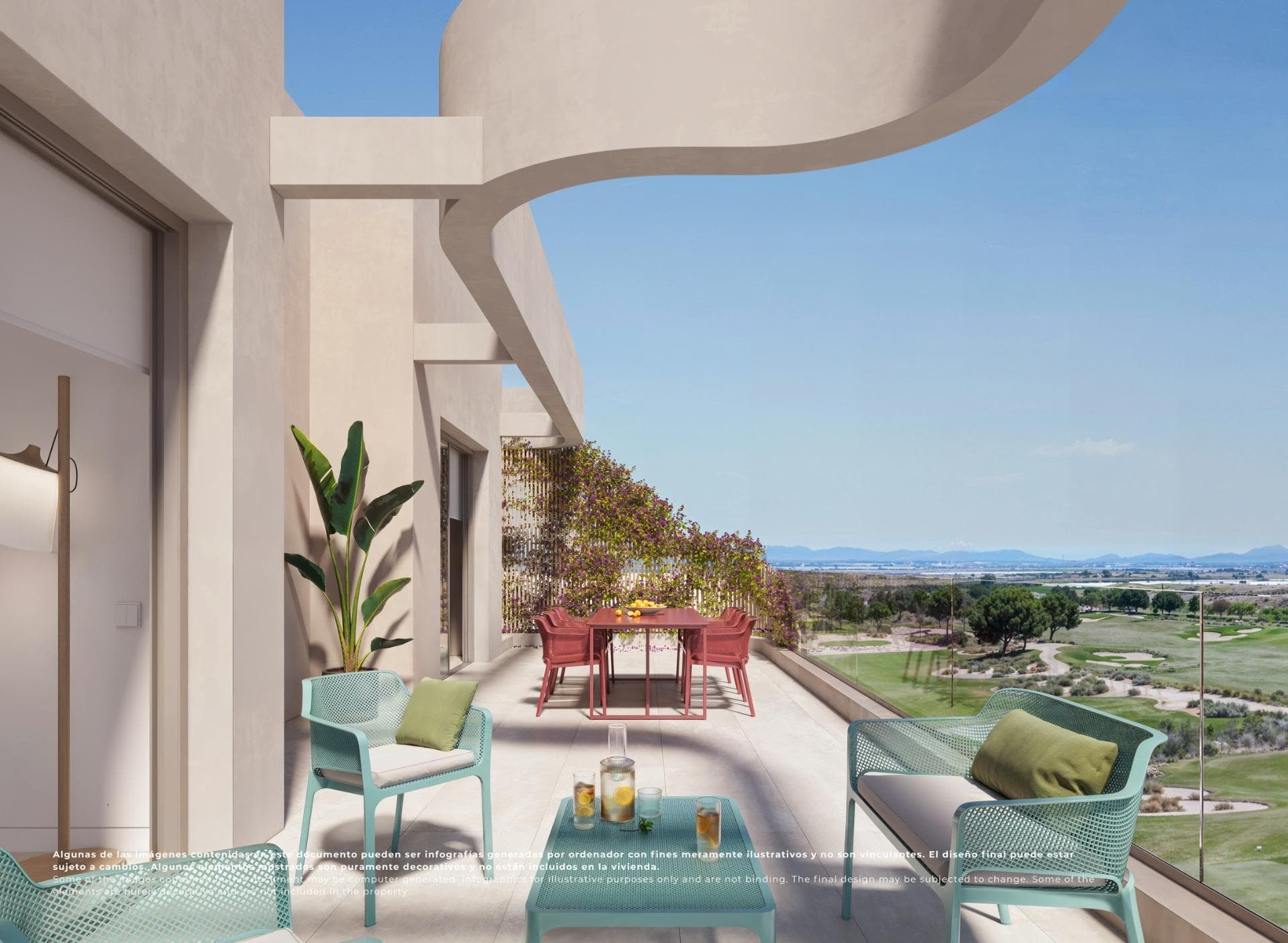 Apartamento de 2 dormitorios en Costa Calida