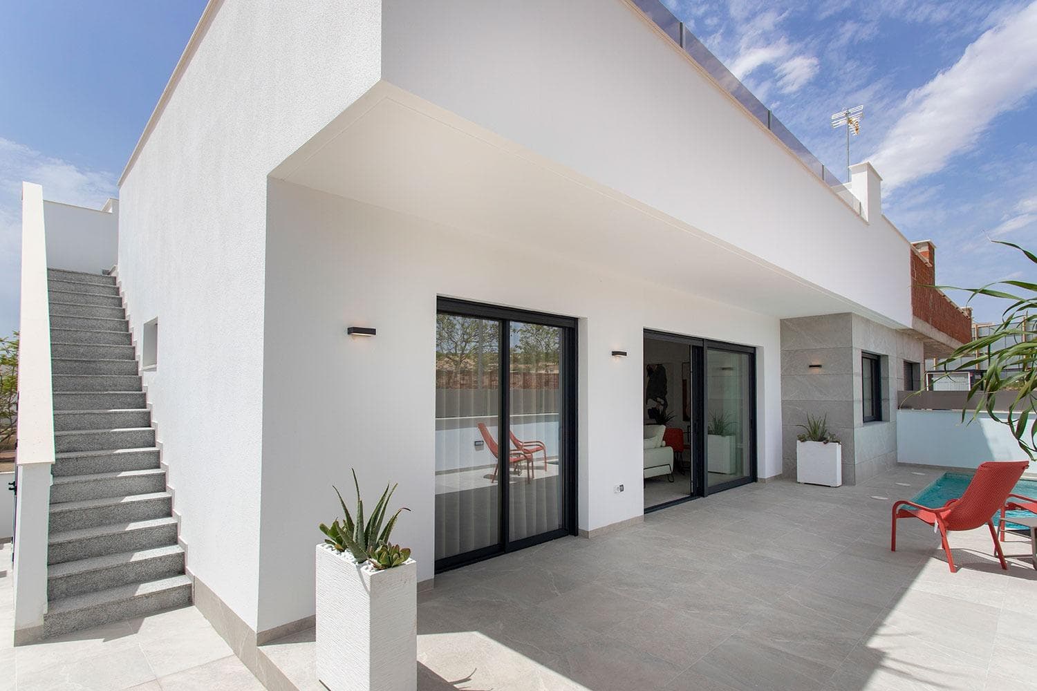 Chalet pareado de 3 dormitorios en Costa Calida - Inland