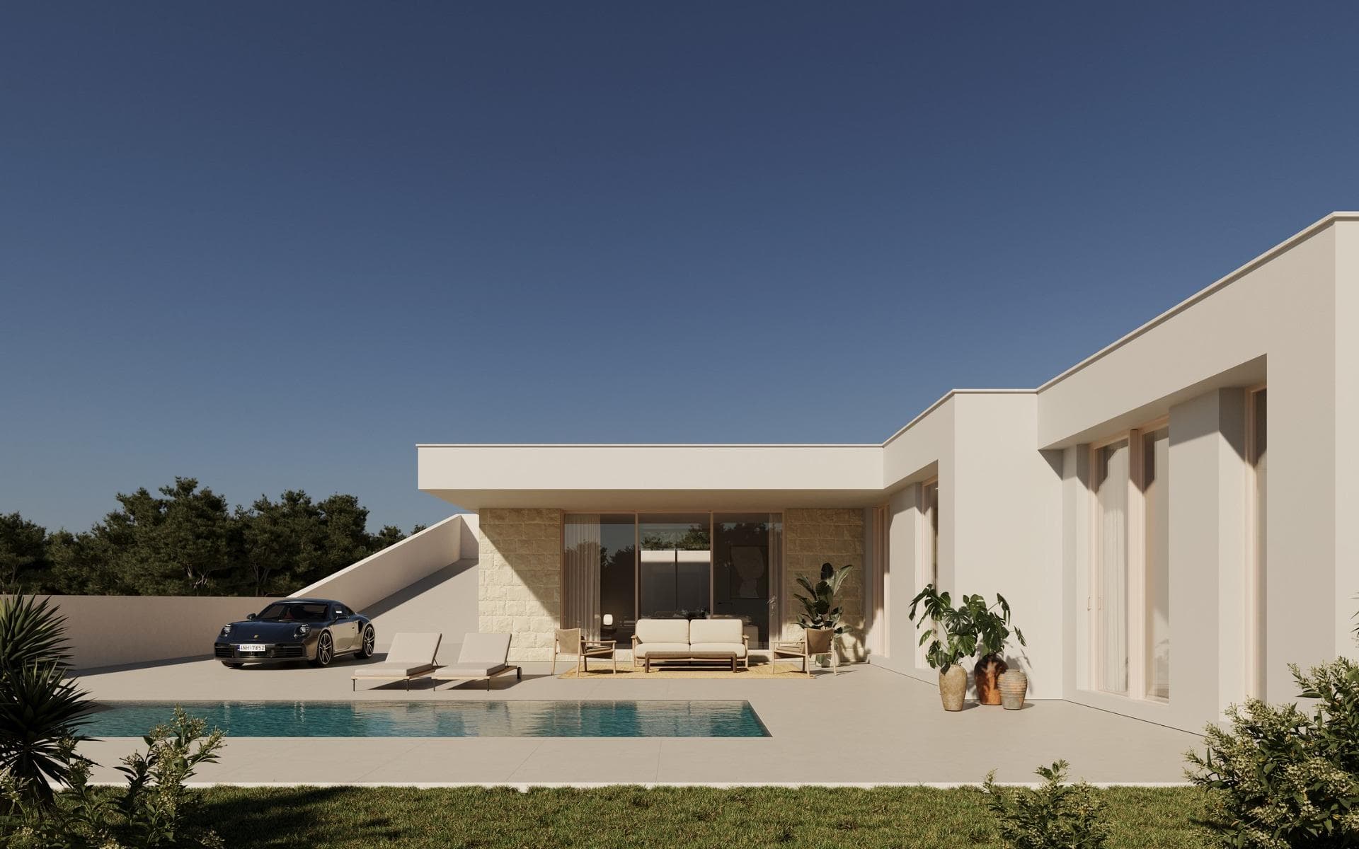 Villa de 4 dormitorios en Polop