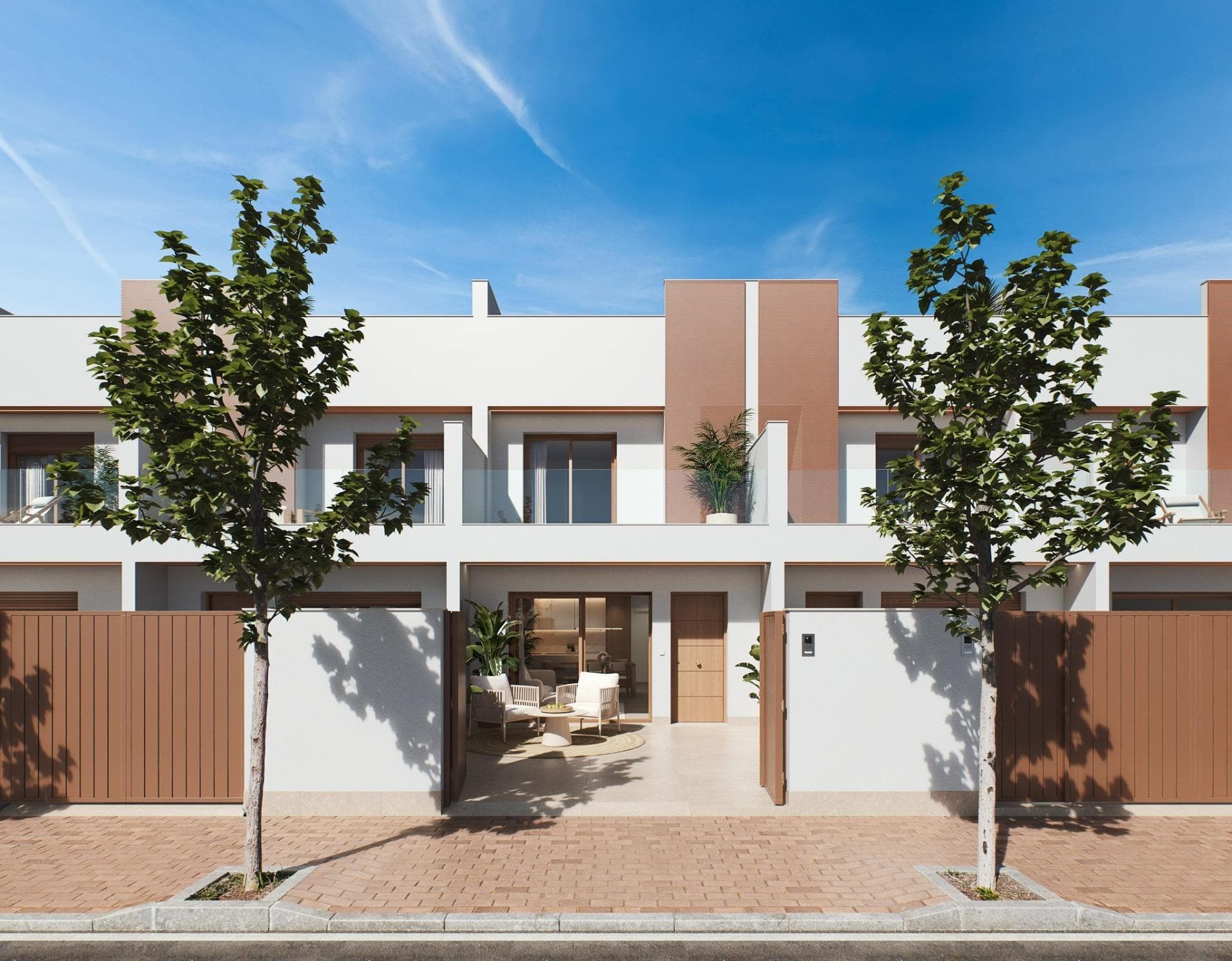 Villaer i moderne design med privat svømmebasseng – bilde 5