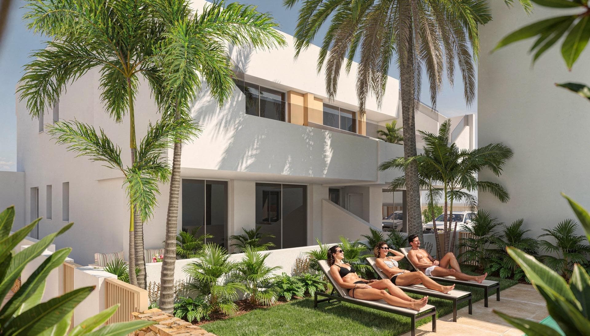 Bungalow de 3 dormitorios en Pilar de la Horadada