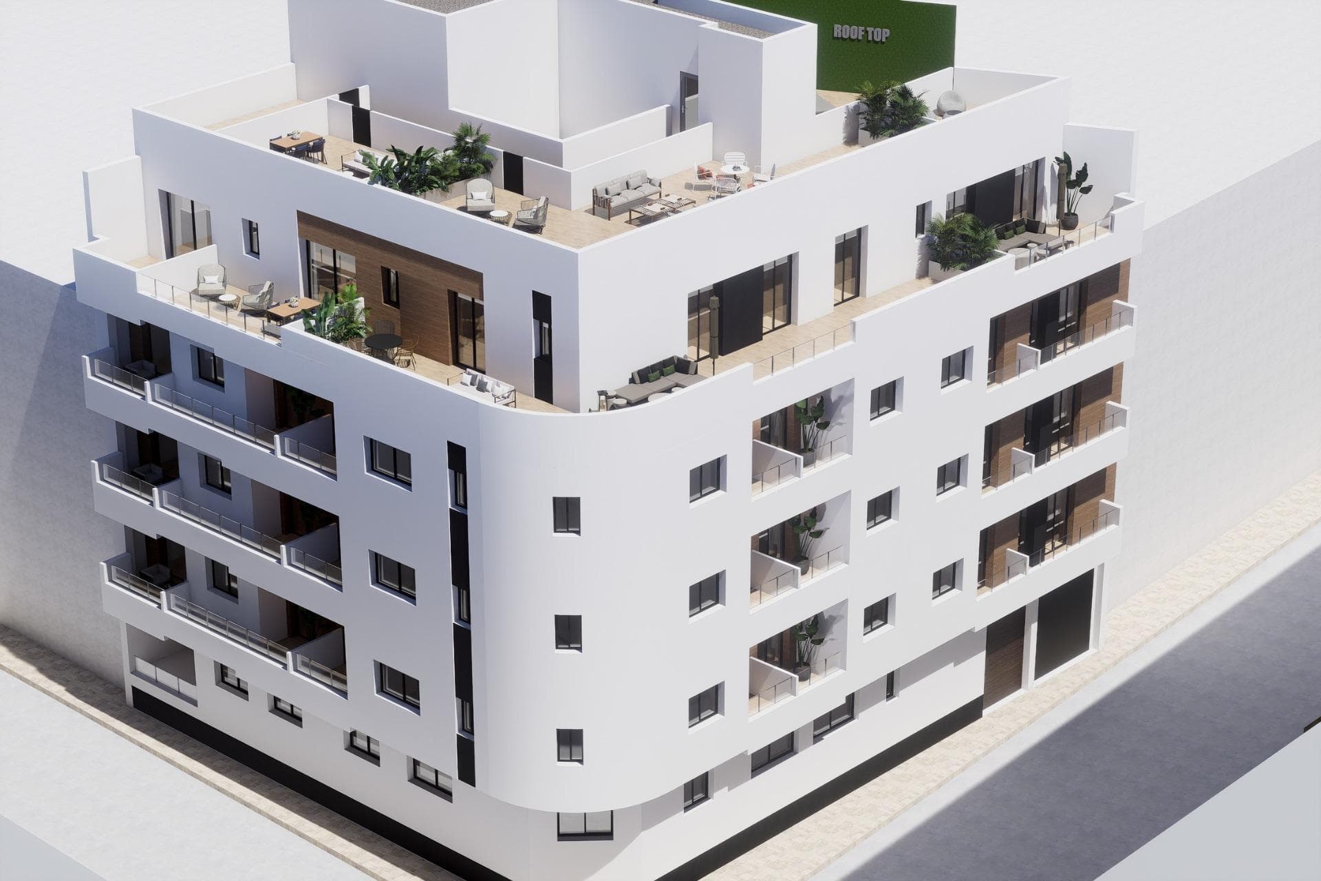 Ático de 1 dormitorios en Torrevieja