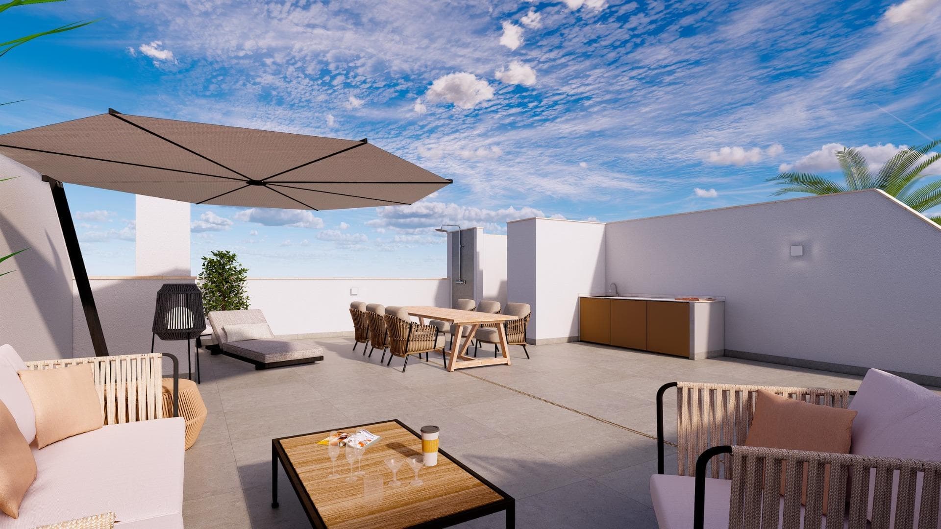 Bungalow de 3 dormitorios en Costa Blanca South