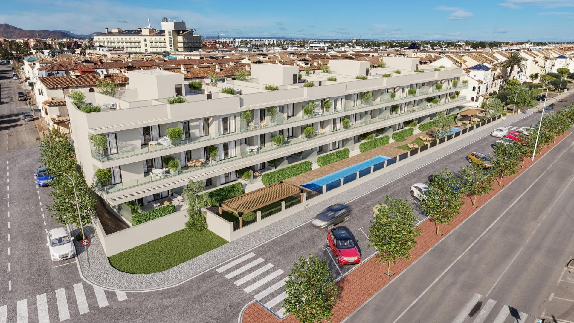 Apartamento de 3 dormitorios en Los Alcázares