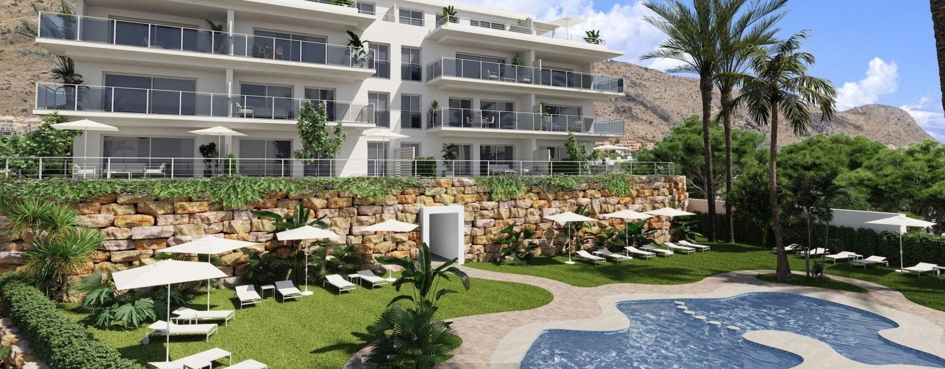 Apartamento de 1 dormitorios en Costa Blanca North