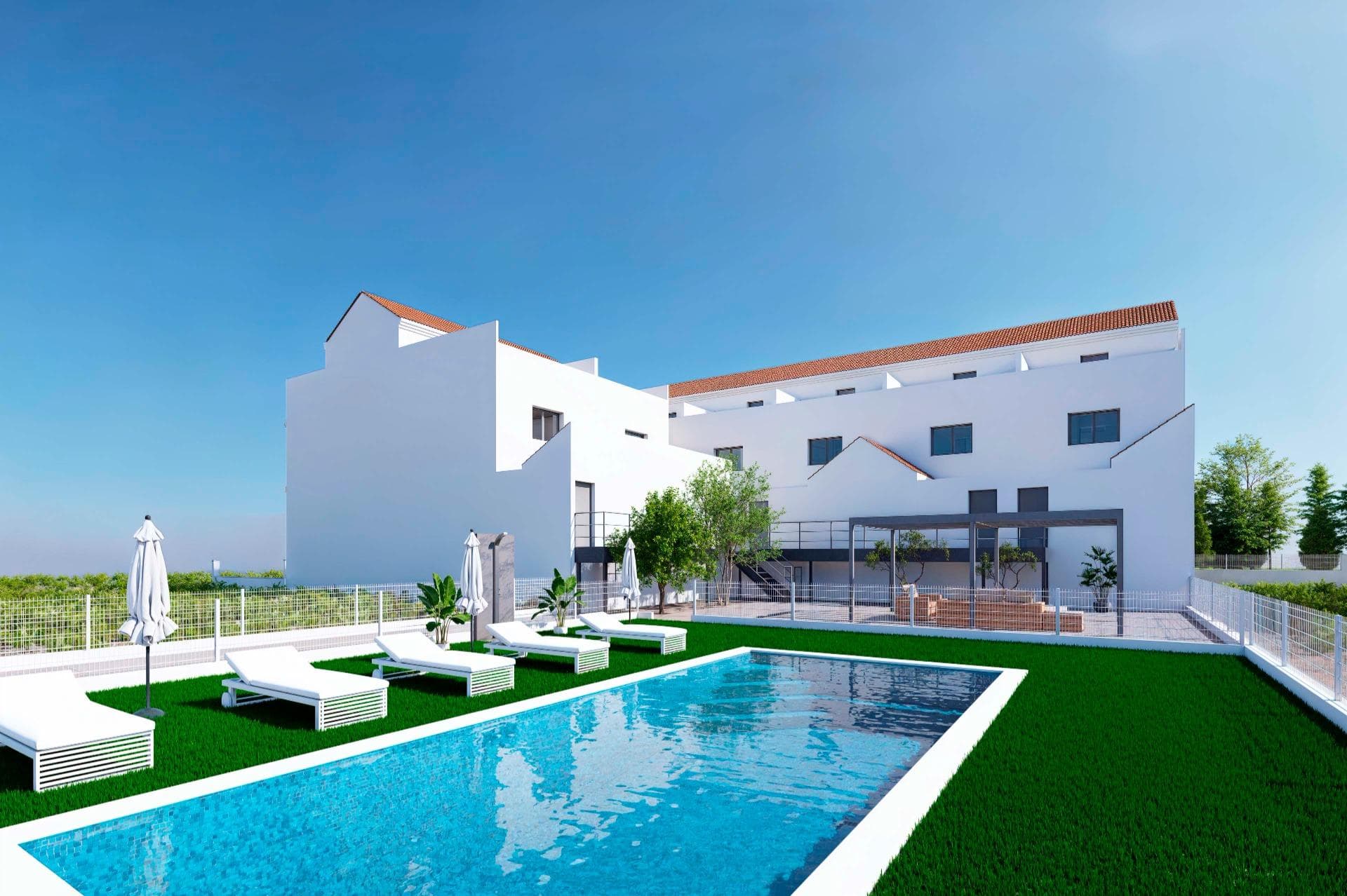 Chalet pareado de 3 dormitorios en Costa Blanca South - Inland