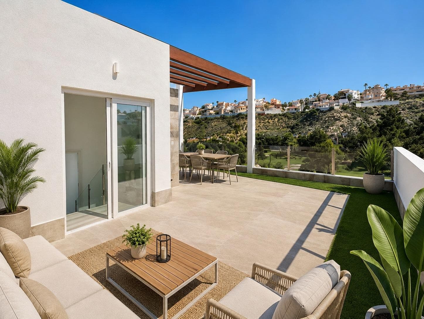 Luksuriøse villaer i første linje mot golfbanen i Ciudad Quesada, Costa Blanca – bilde 6