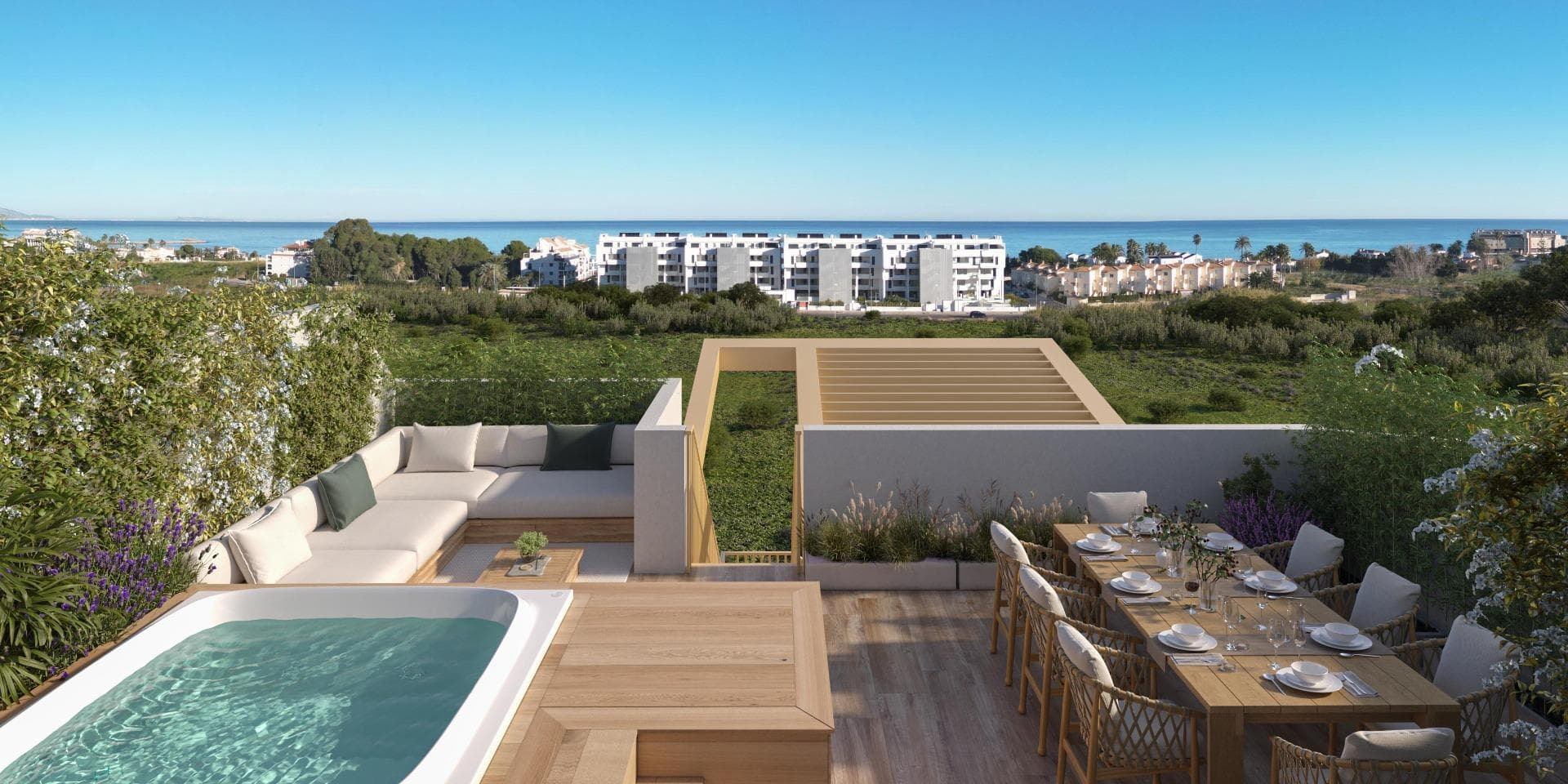 Ático de 3 dormitorios en Costa Blanca North