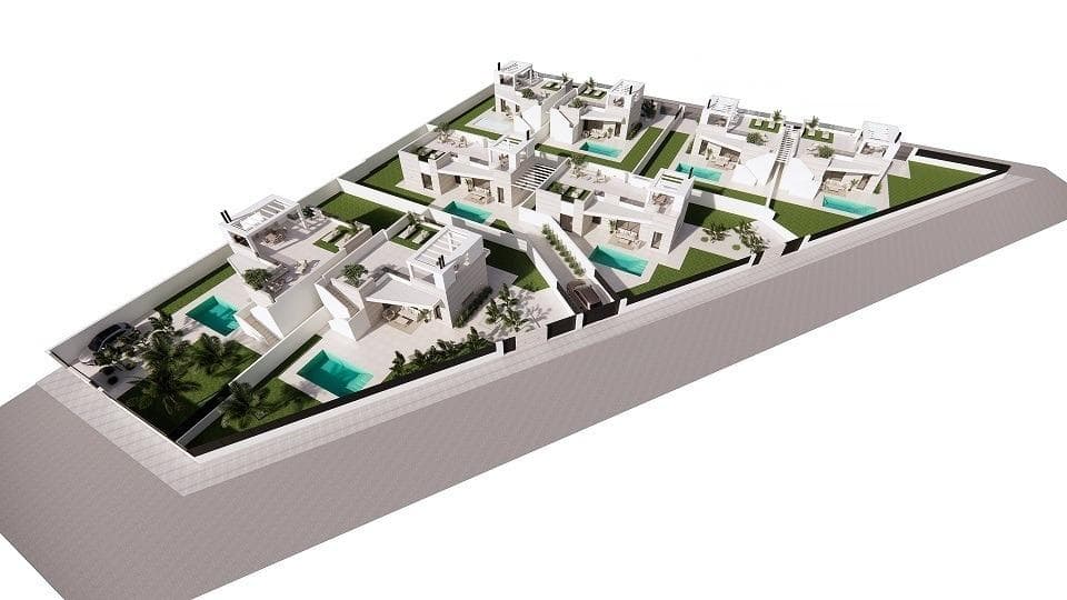 Nybygde villaer med privat basseng og solterrasse i San Luis, Torrevieja – bilde 2