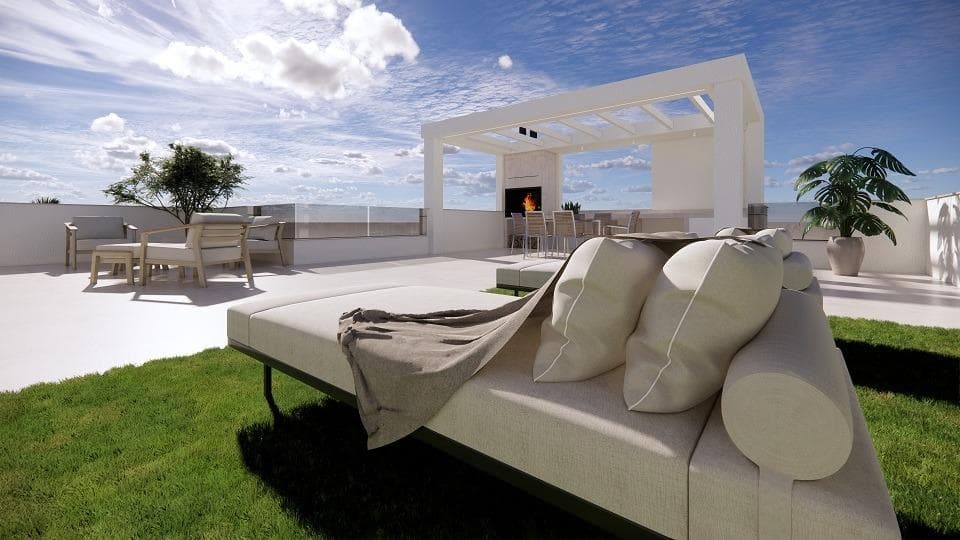 Nybygde villaer med privat basseng og solterrasse i San Luis, Torrevieja – bilde 6