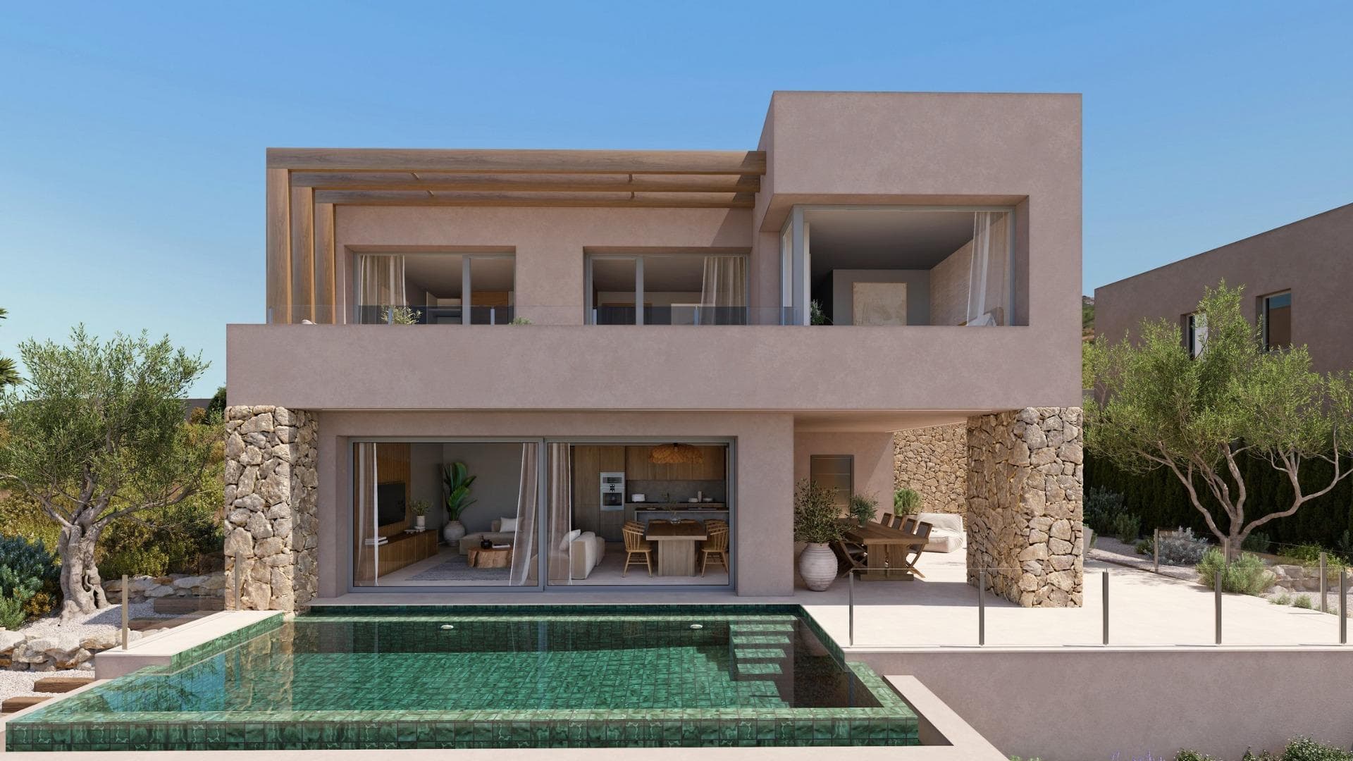 Villa med 3 soverom og 2 bad i Lliber
