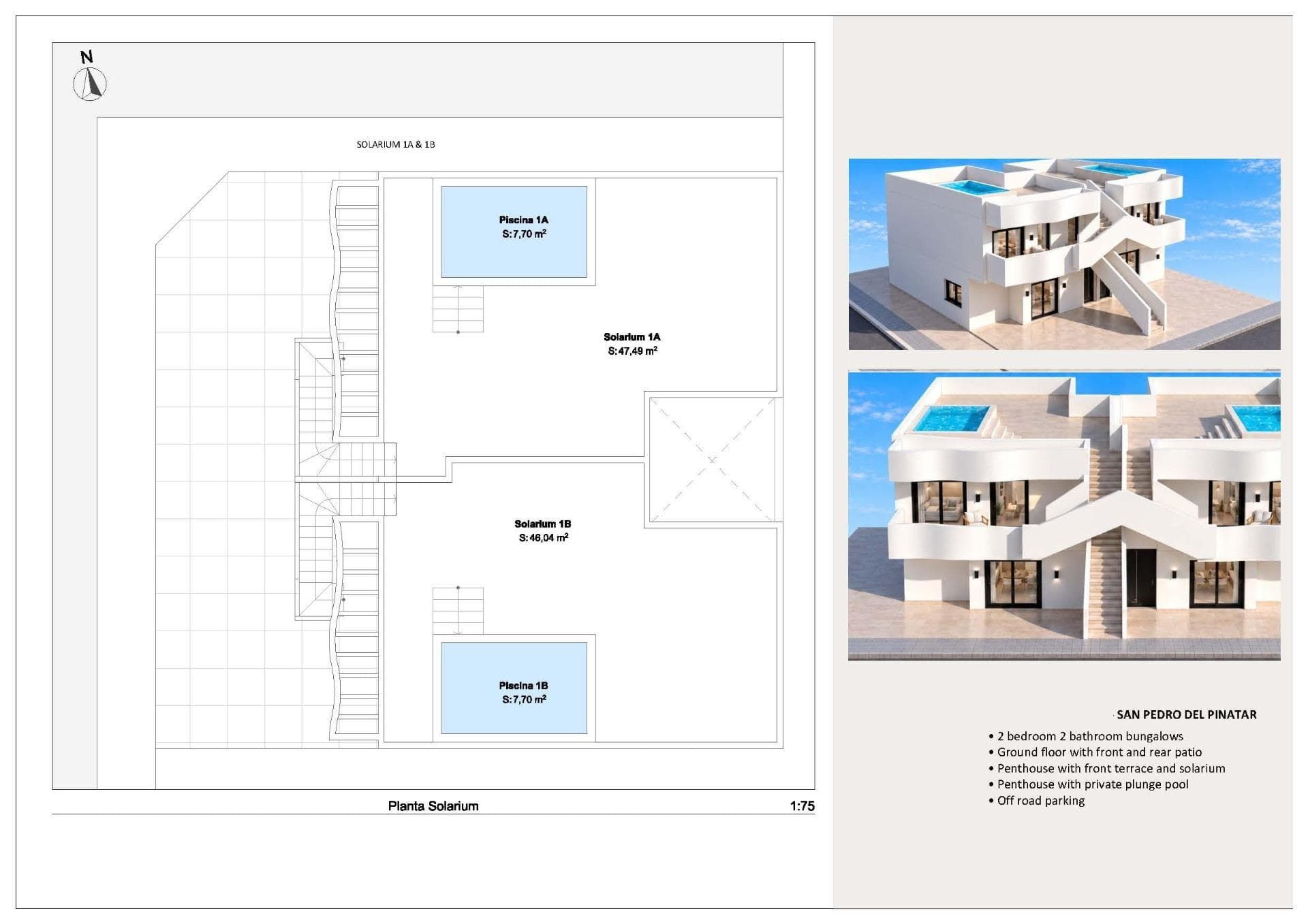 Bungalow med 2 soverom og 2 bad i San Pedro del Pinatar – bilde 7