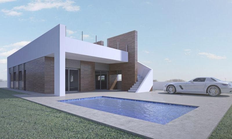 Villa de 3 dormitorios en Aspe
