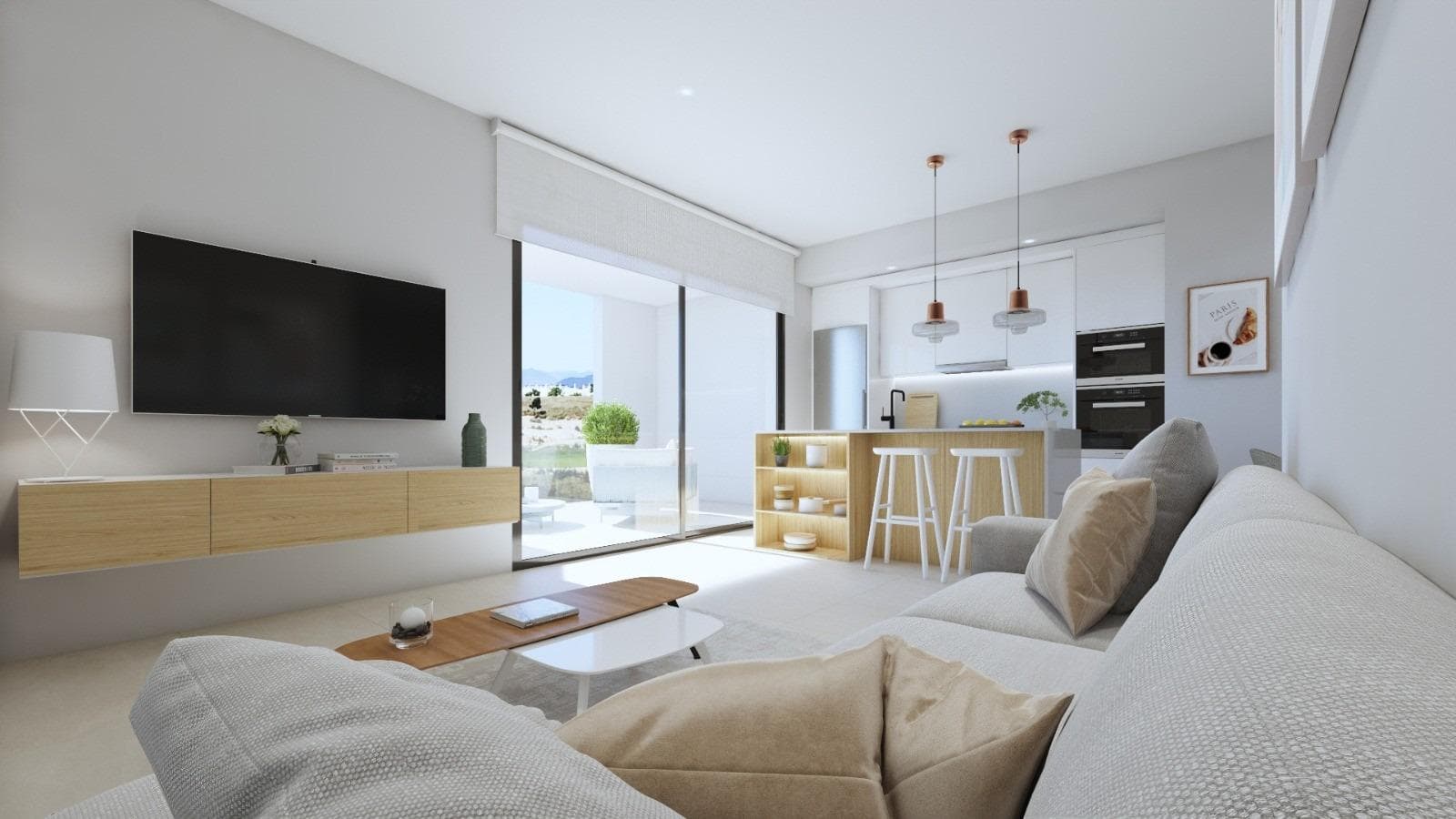 Apartamento de 2 dormitorios en Alhama de Murcia – imagen 3
