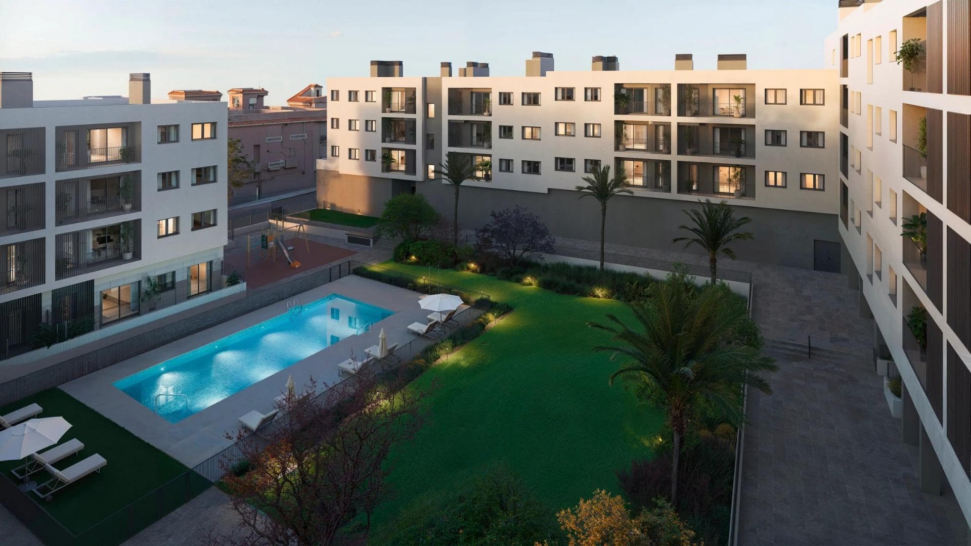 Leilighet med 2 soverom og 2 bad i Alicante