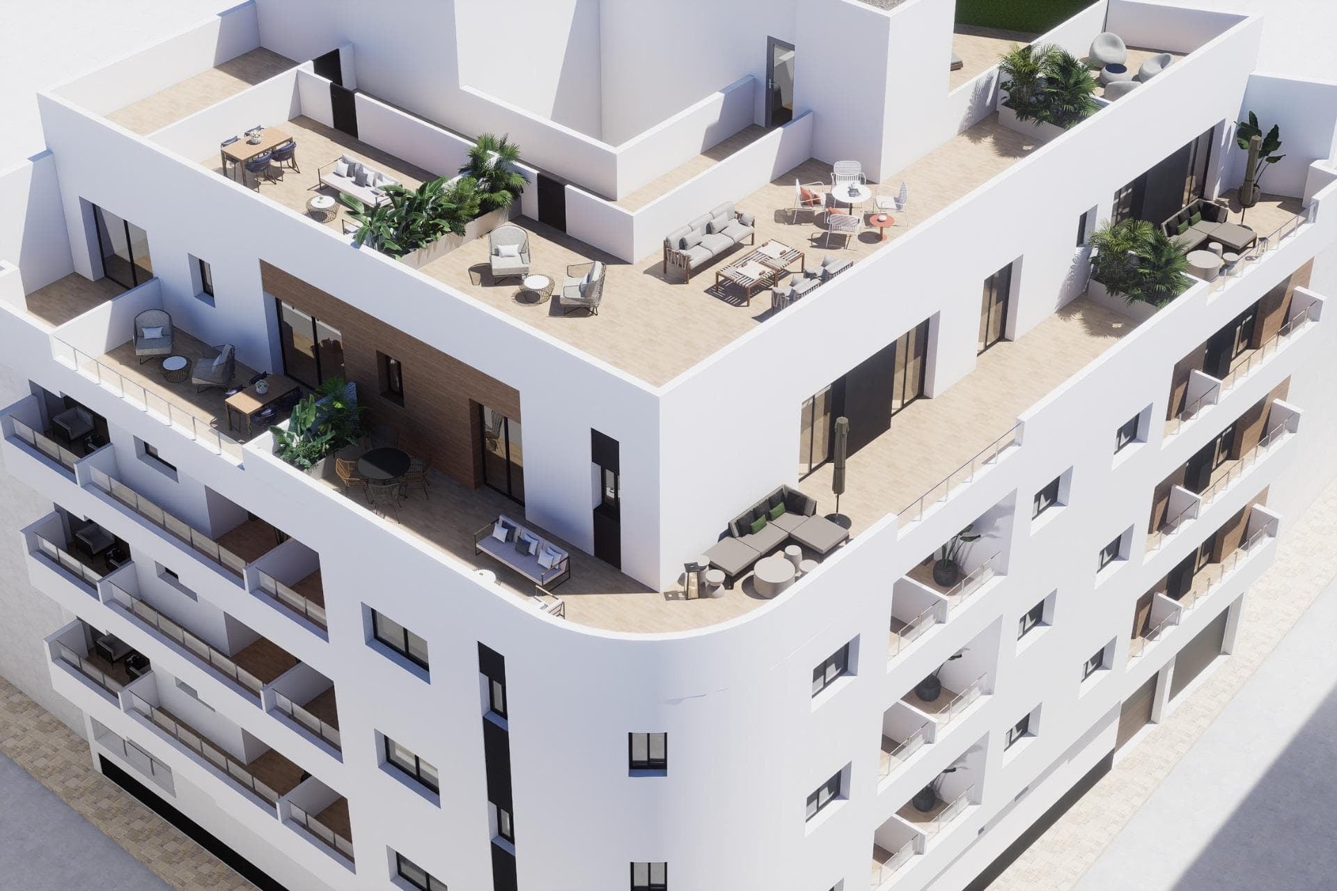 Toppleilighet med 2 soverom og 2 bad i Torrevieja