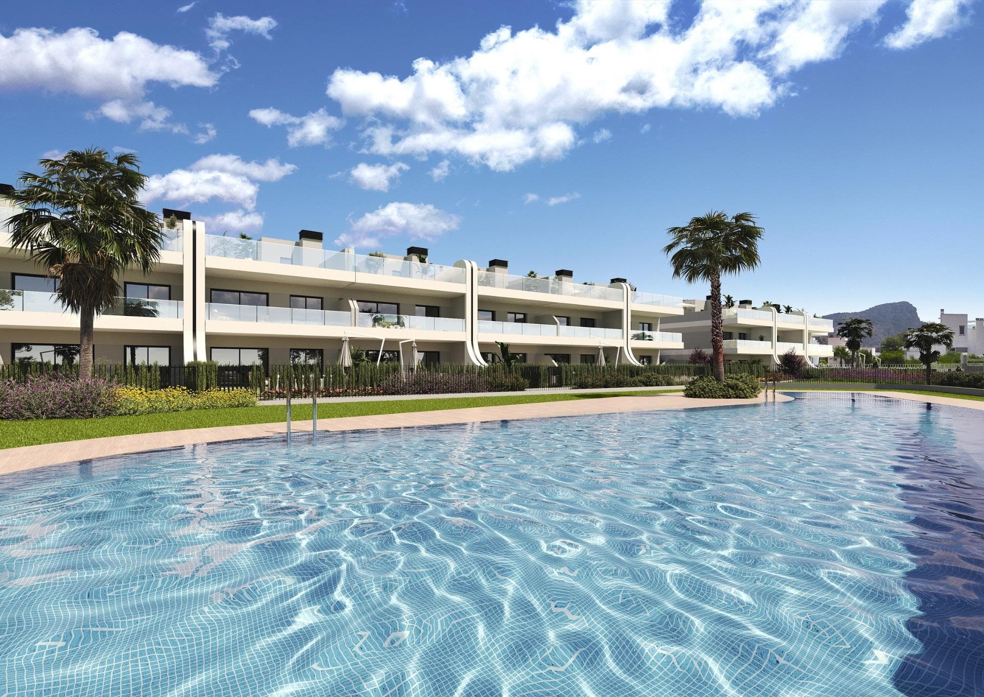 Bungalow med 3 soverom og 2 bad i La Manga Club