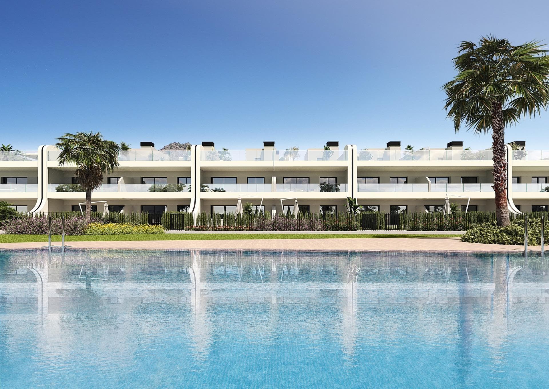 Bungalow med 3 soverom og 2 bad i La Manga Club